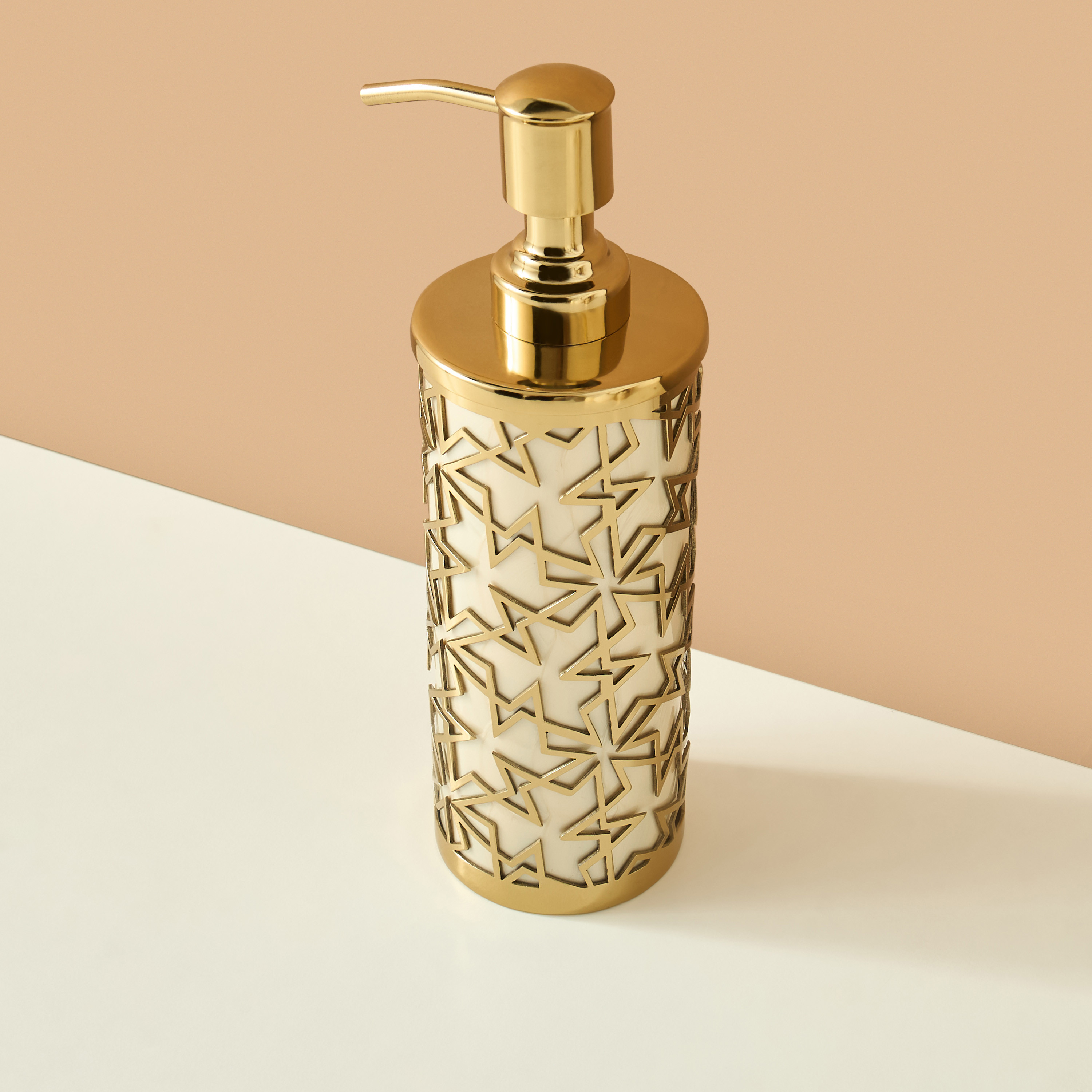 Celebrated Embossed Lotion Dispenser-household-bathandlaundry-bathaccessories-soapdishesanddispensers-image-3