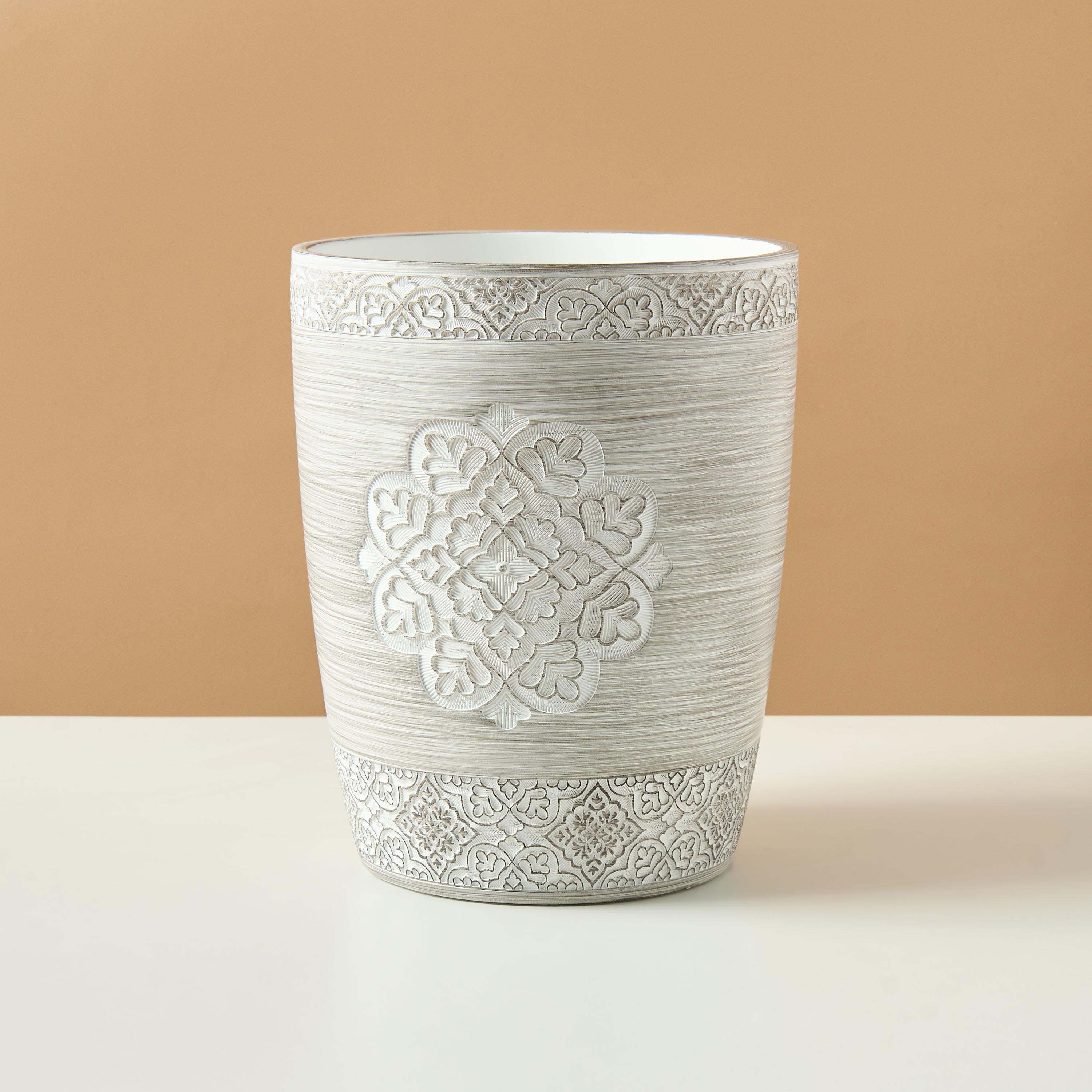 Carving Textured Waste Bin-household-bathandlaundry-wastebinsandaccessories-image-2
