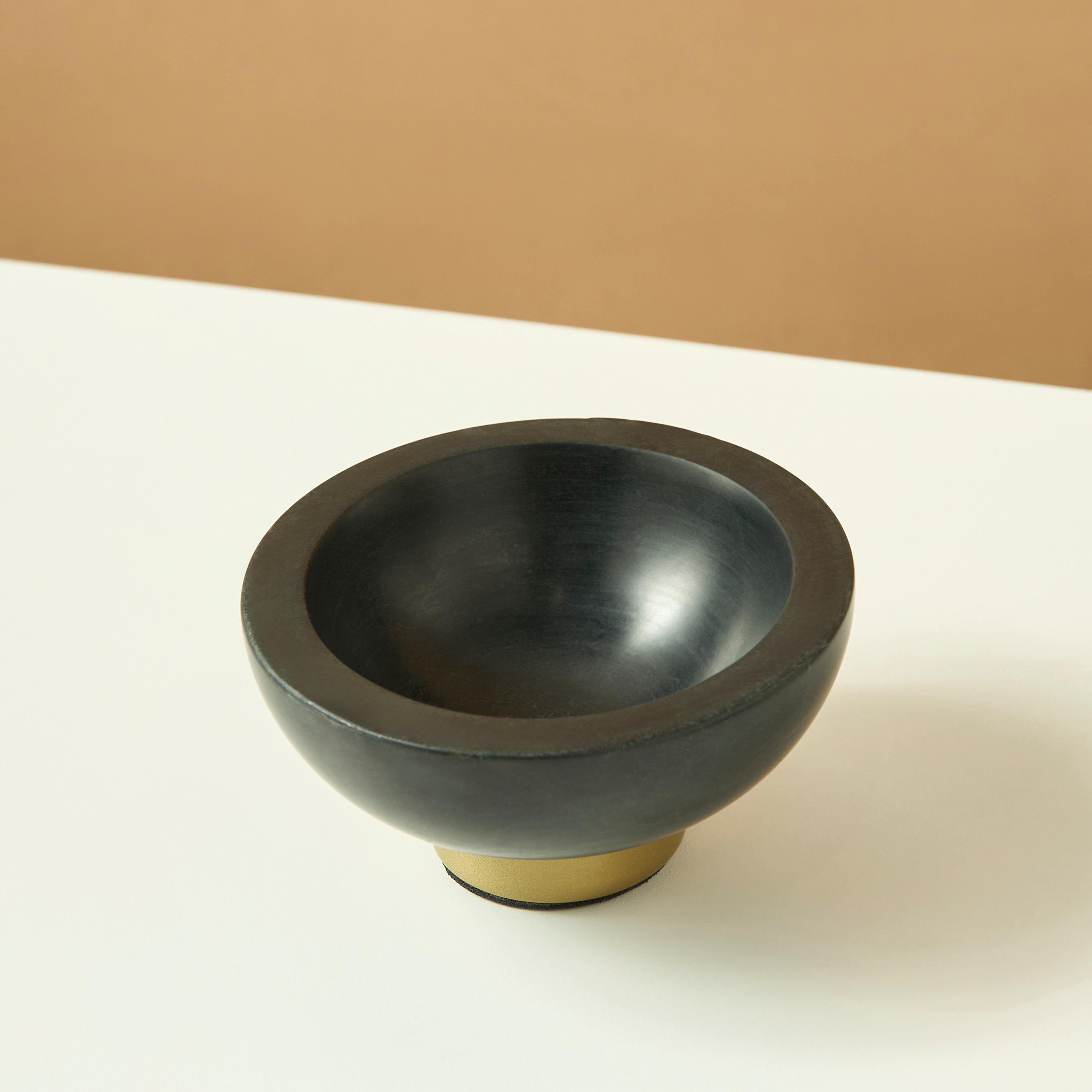 وعاء رخام بقاعدة معدنية-household-dining-dinnerware-bowls-image-3