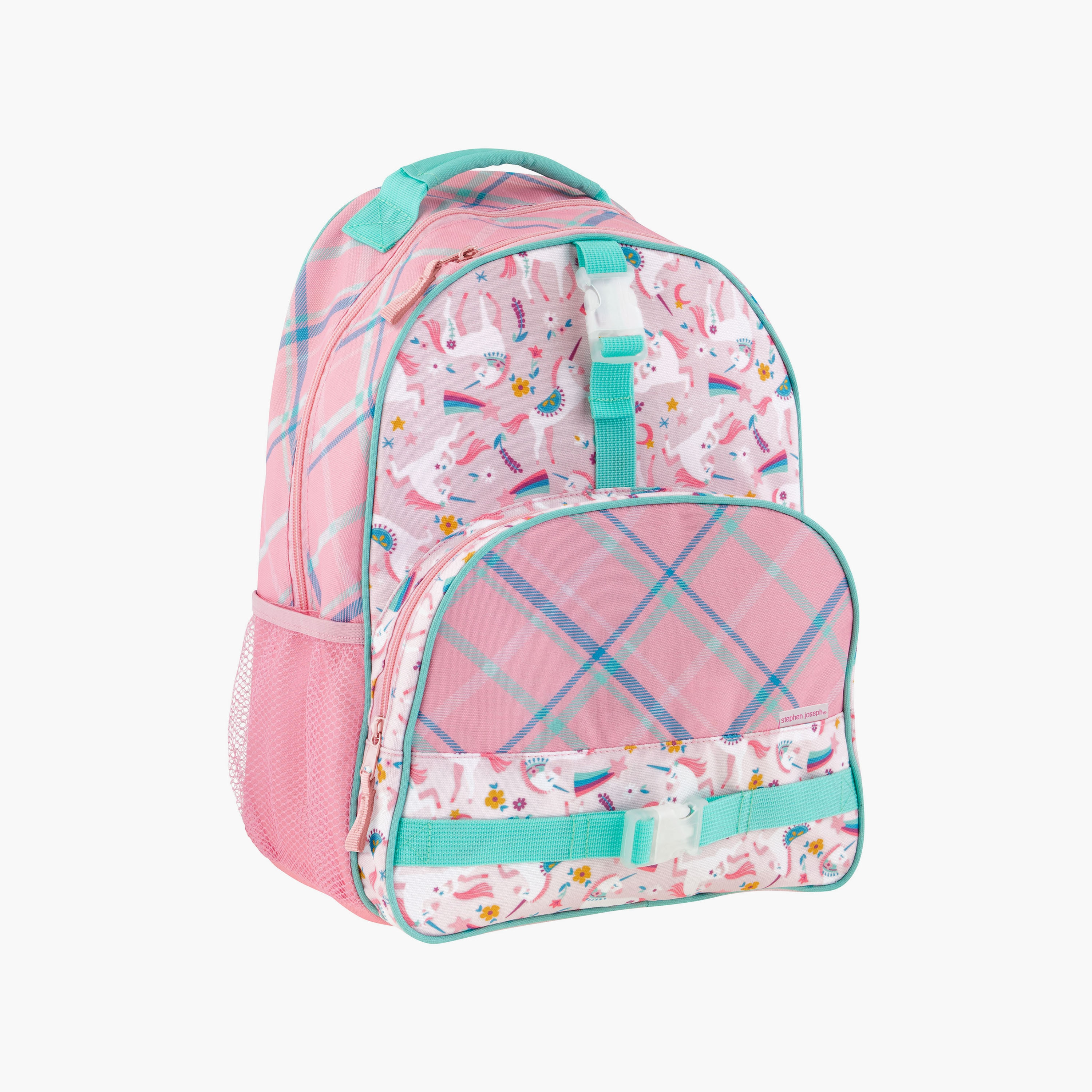 Stephen Joseph All Over Unicorn Printed Backpack - Pink - 16 Inch-school-bagsandbackpacks-backpacks-image-1