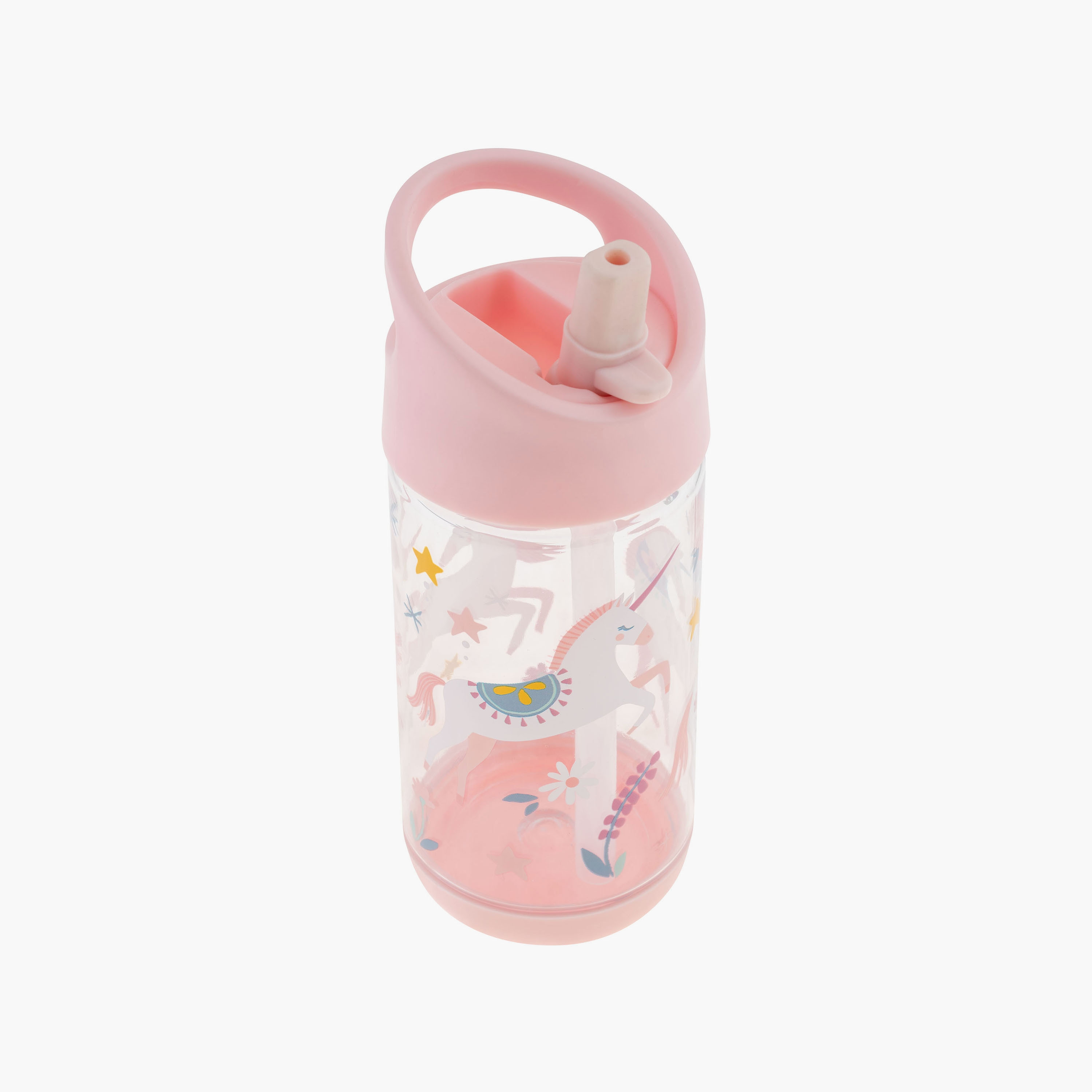 Stephen Joseph BPA Free Flip Top Sipper Water Bottle - Unicorn - 300 ml-school-waterbottles-image-1