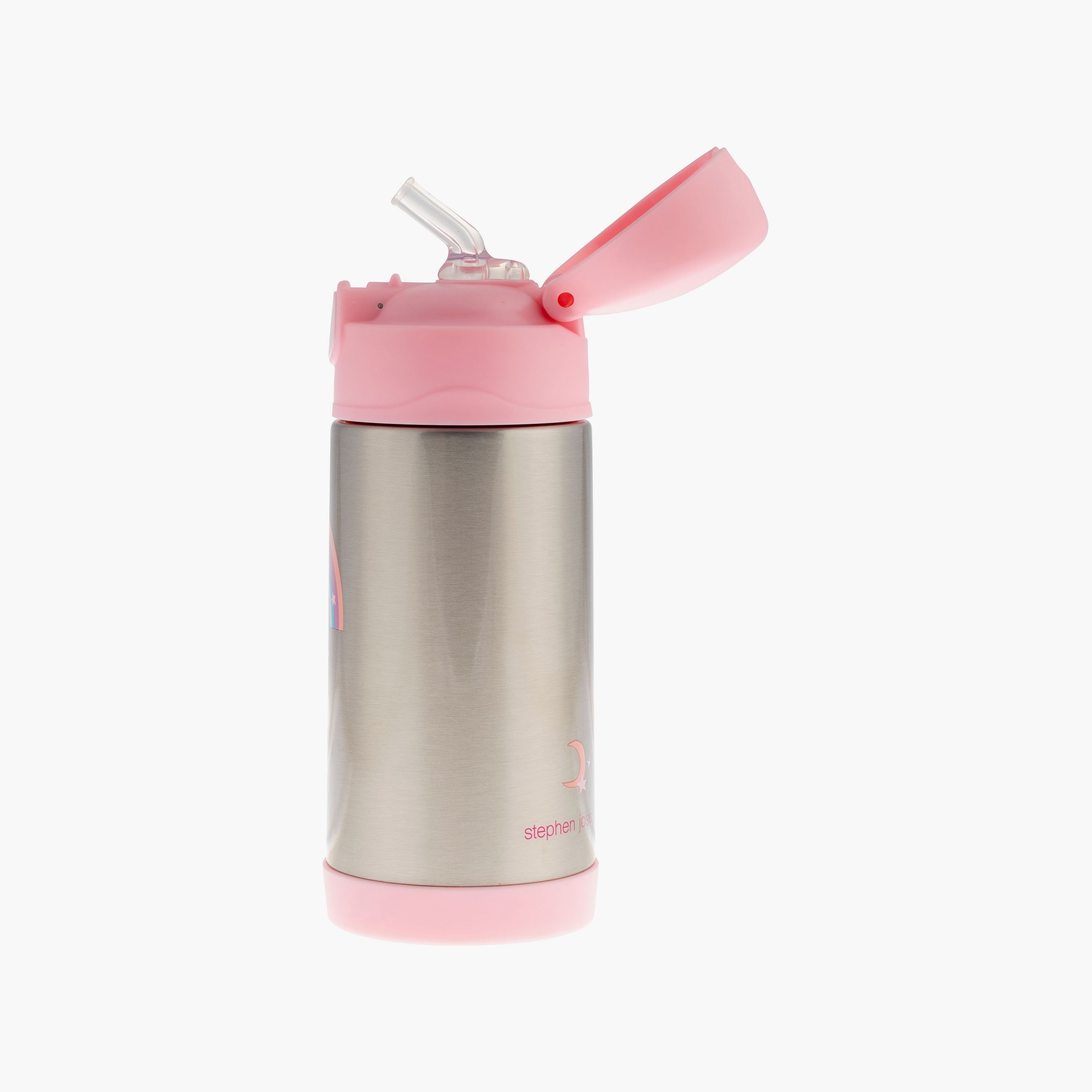 زجاجة مياه معزولة من الستانلس ستيل من ستيفن جوزيف، يونيكورن، 350 مل-school-waterbottles-image-1