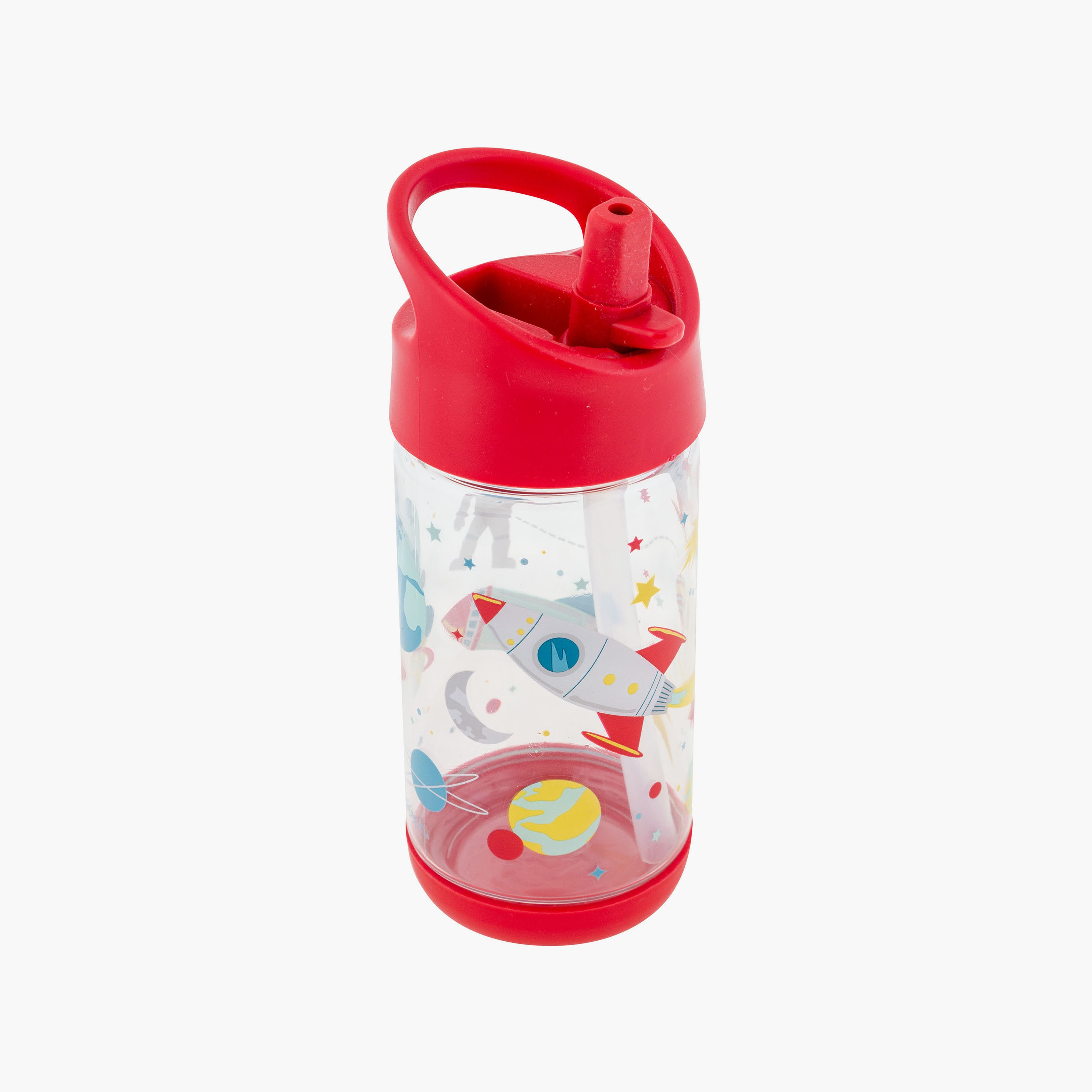 زجاجة مياه بشفاطة وغطاء علوي خالية من مادة BPA من ستيفن جوزيف، الفضاء 300 مل-school-waterbottles-image-1