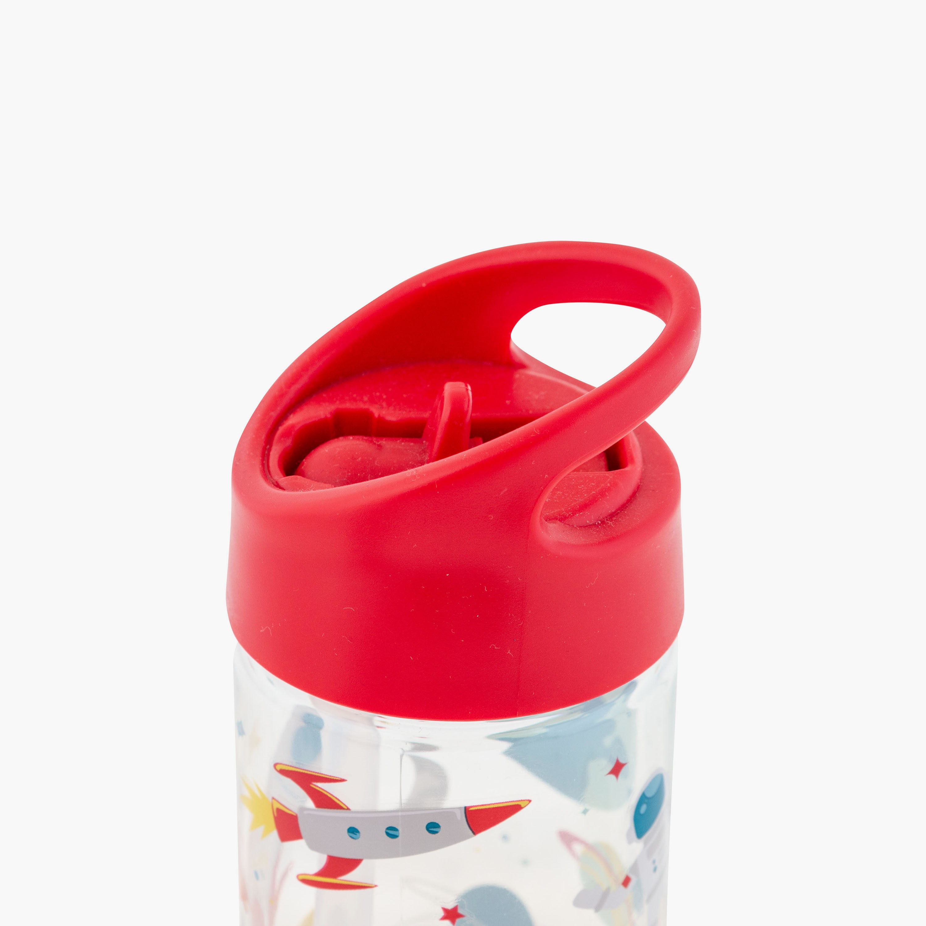 زجاجة مياه بشفاطة وغطاء علوي خالية من مادة BPA من ستيفن جوزيف، الفضاء 300 مل-school-waterbottles-image-2