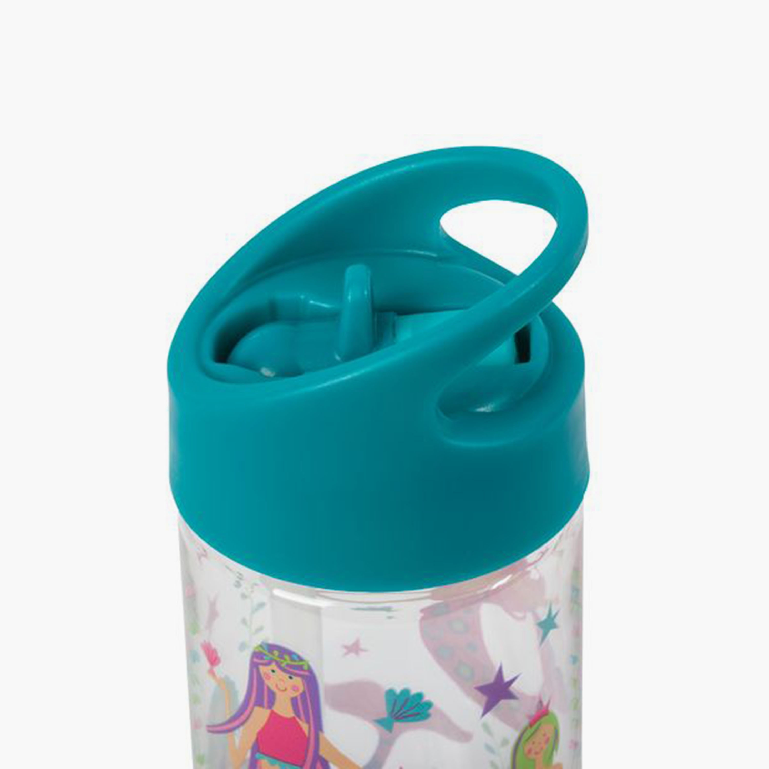 زجاجة مياه بشفاطة وغطاء علوي خالية من مادة BPA من ستيفن جوزيف، حورية البحر، 300 مل-school-waterbottles-image-2