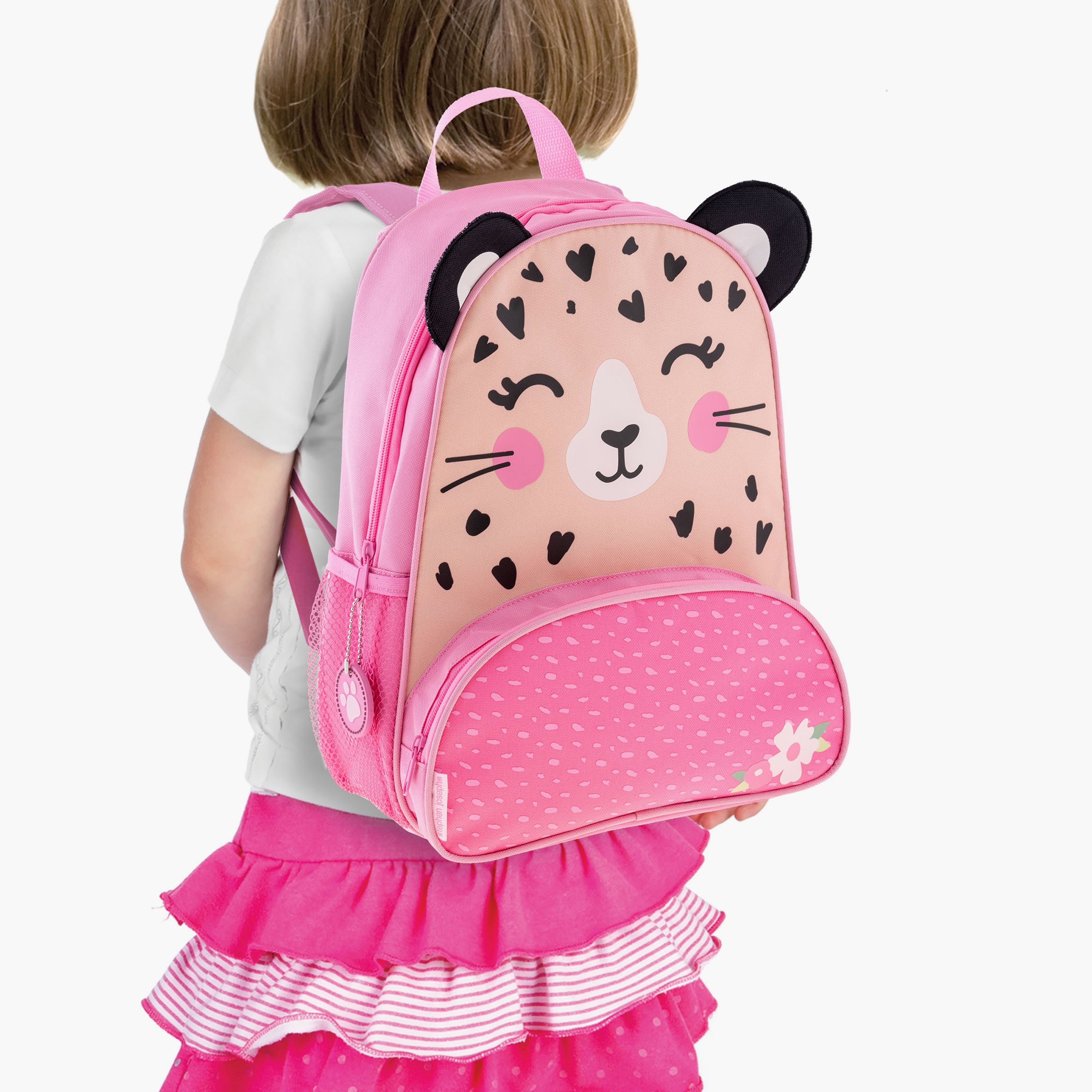 Stephen Joseph Sidekick Leopard Printed Backpack - 14 Inch-school-bagsandbackpacks-backpacks-image-4