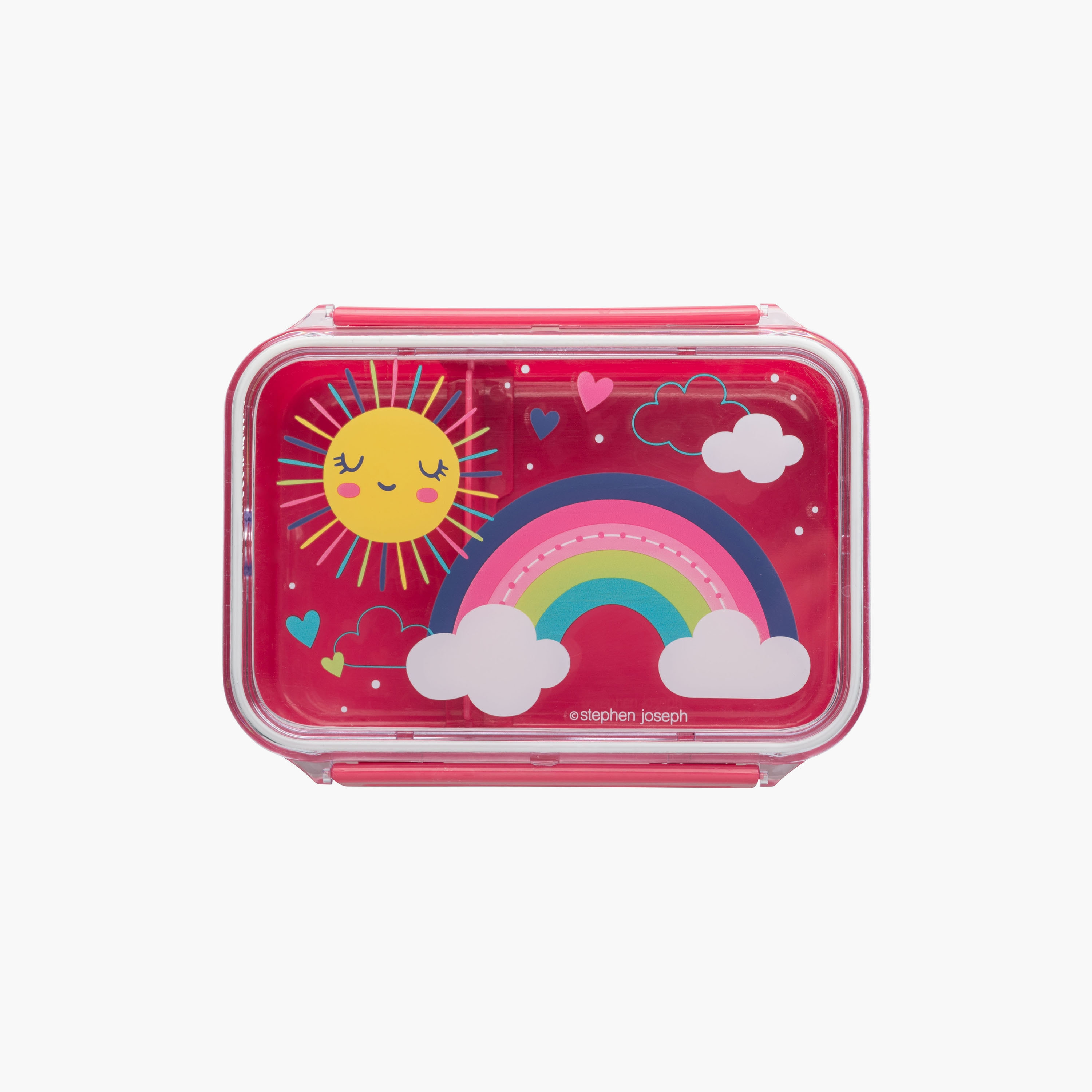 Stephen Joseph BPA Free Bento Lunch Box - Rainbow - 700 ml-school-lunchessentials-lunchboxes-image-1