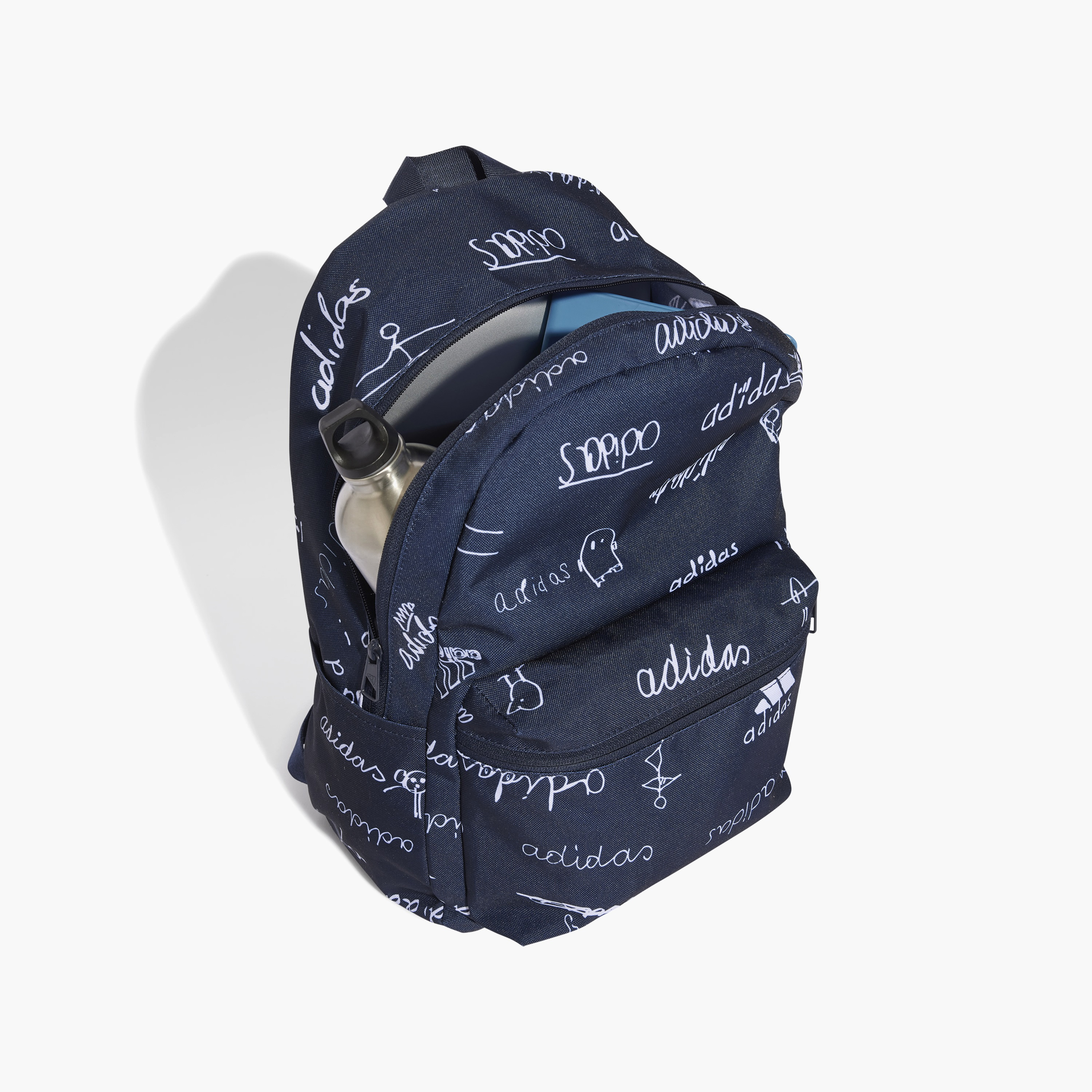 adidas Brand Love Logo Printed Backpack IW1110 | OE-school-bagsandbackpacks-backpacks-image-3