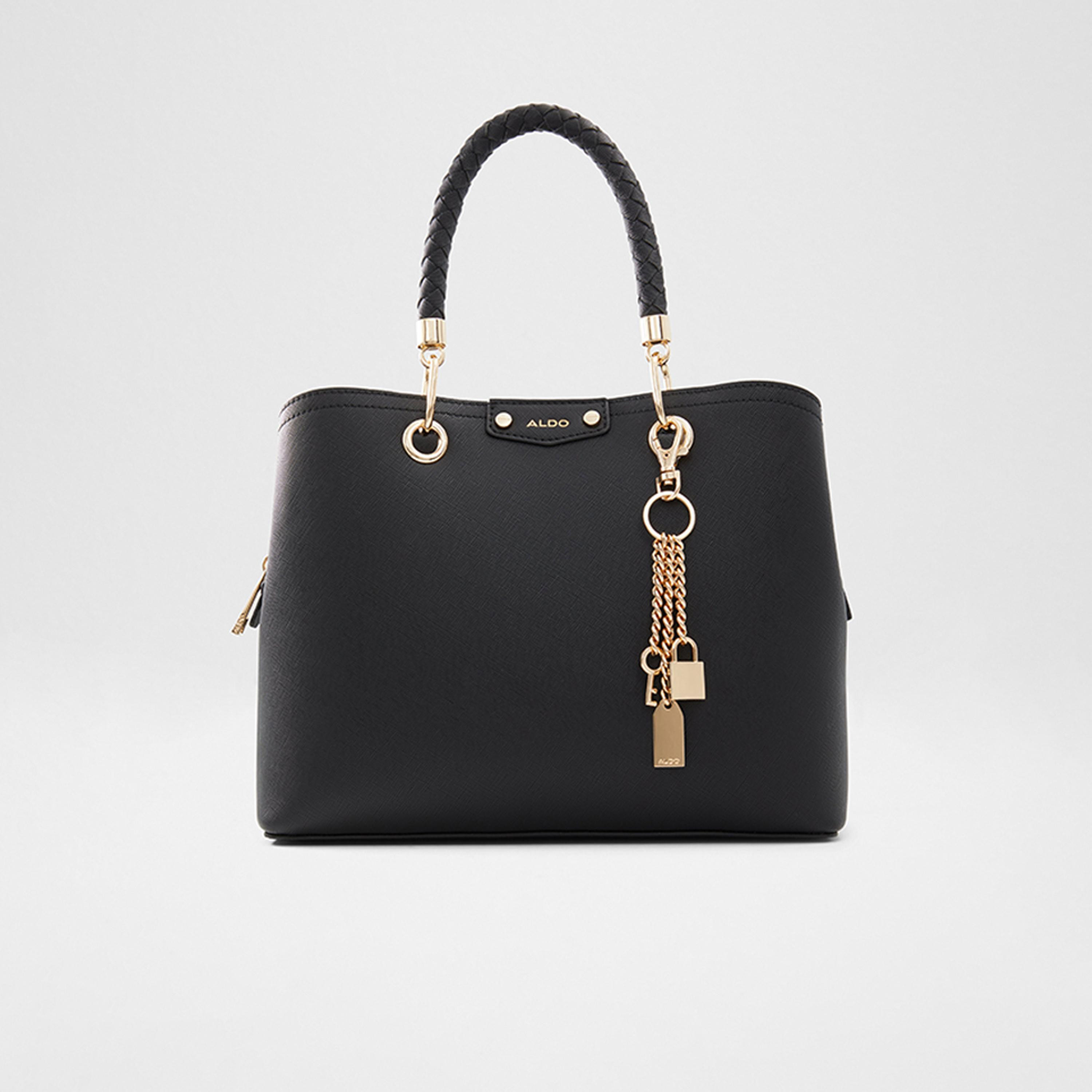 Aldo Lothycan Textured Top Handle Tote Bag with Zipper and Detachable Strap-women-bagsandwallets-handbags-image-6