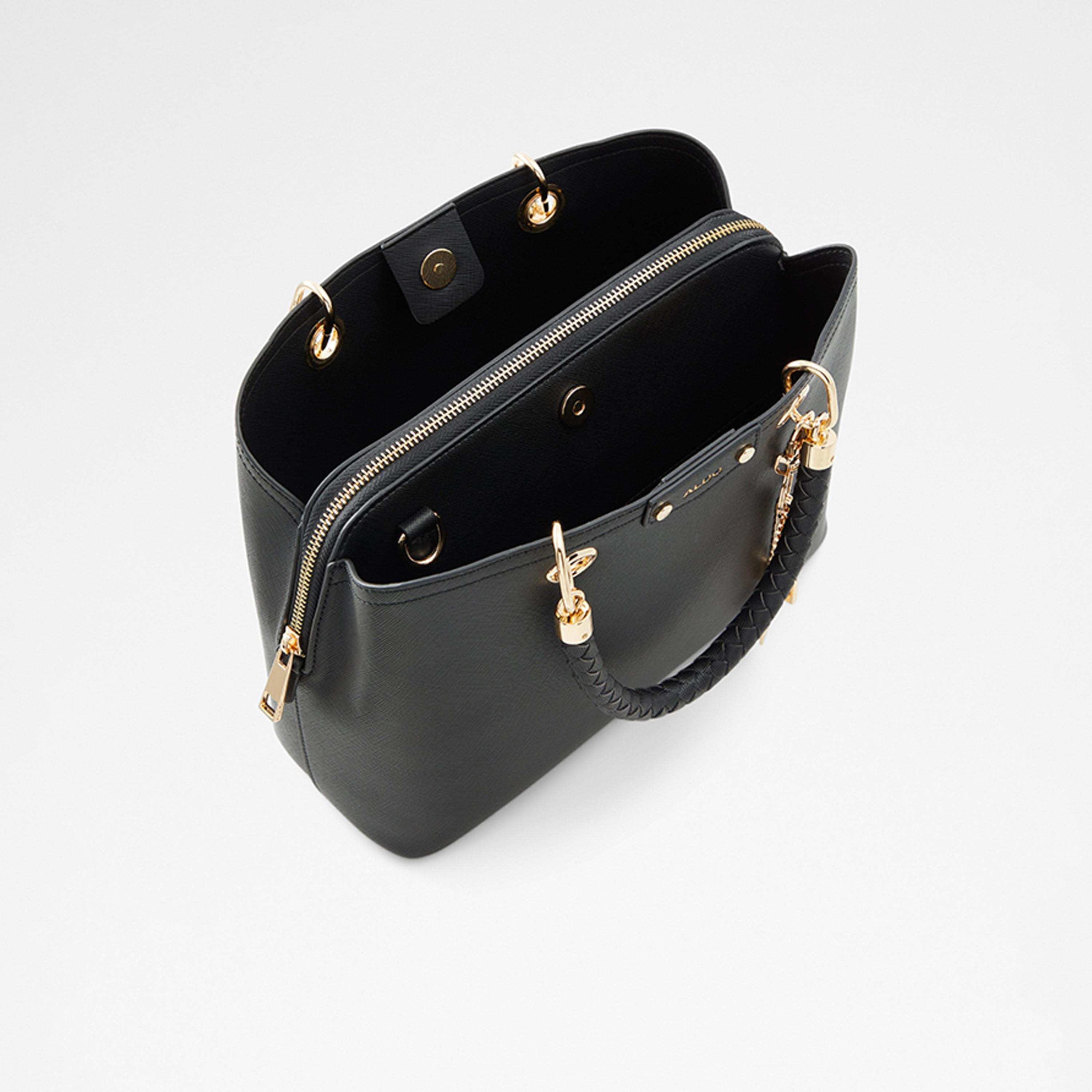 Aldo Lothycan Textured Top Handle Tote Bag with Zipper and Detachable Strap-women-bagsandwallets-handbags-image-7