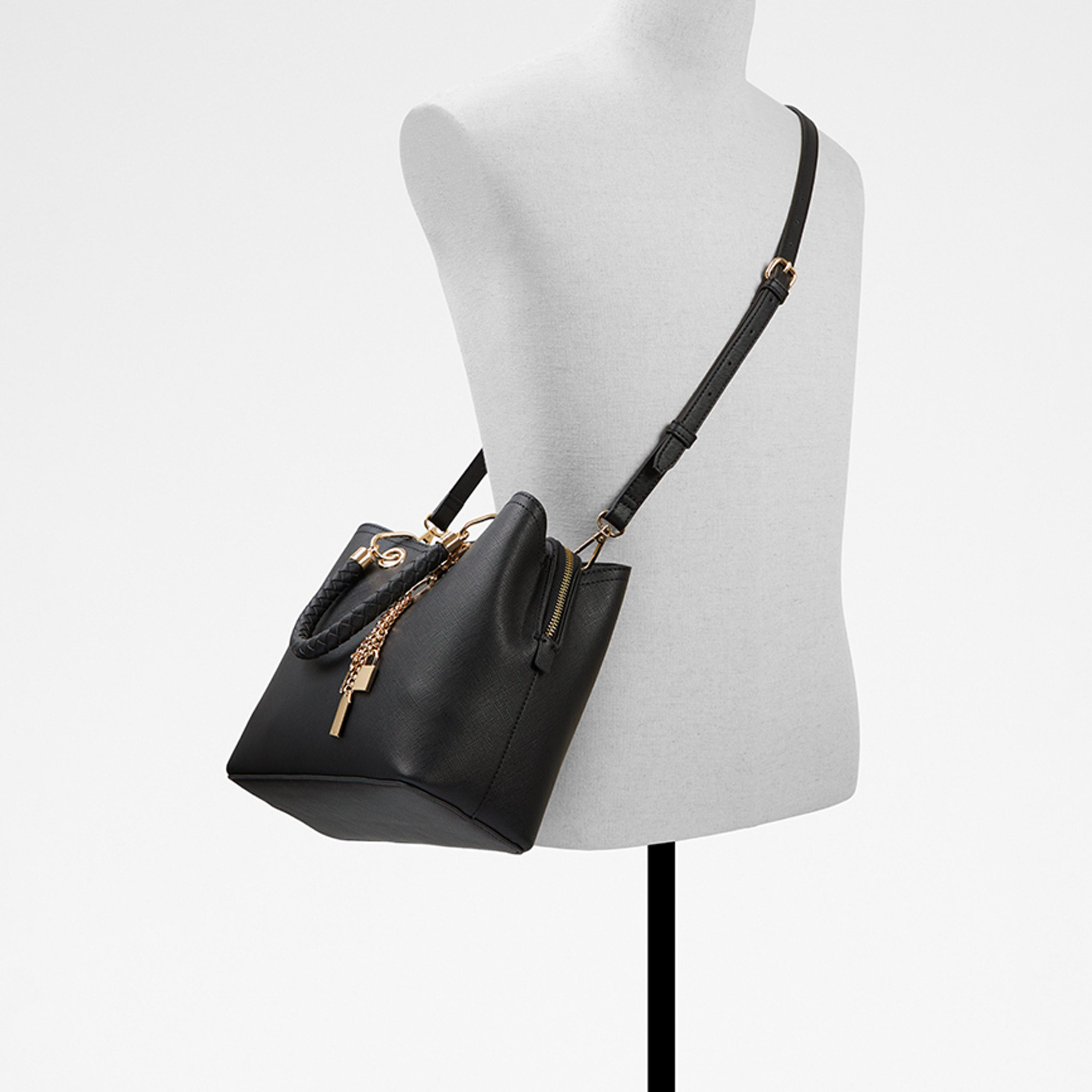 Aldo Lothycan Textured Top Handle Tote Bag with Zipper and Detachable Strap-women-bagsandwallets-handbags-image-3