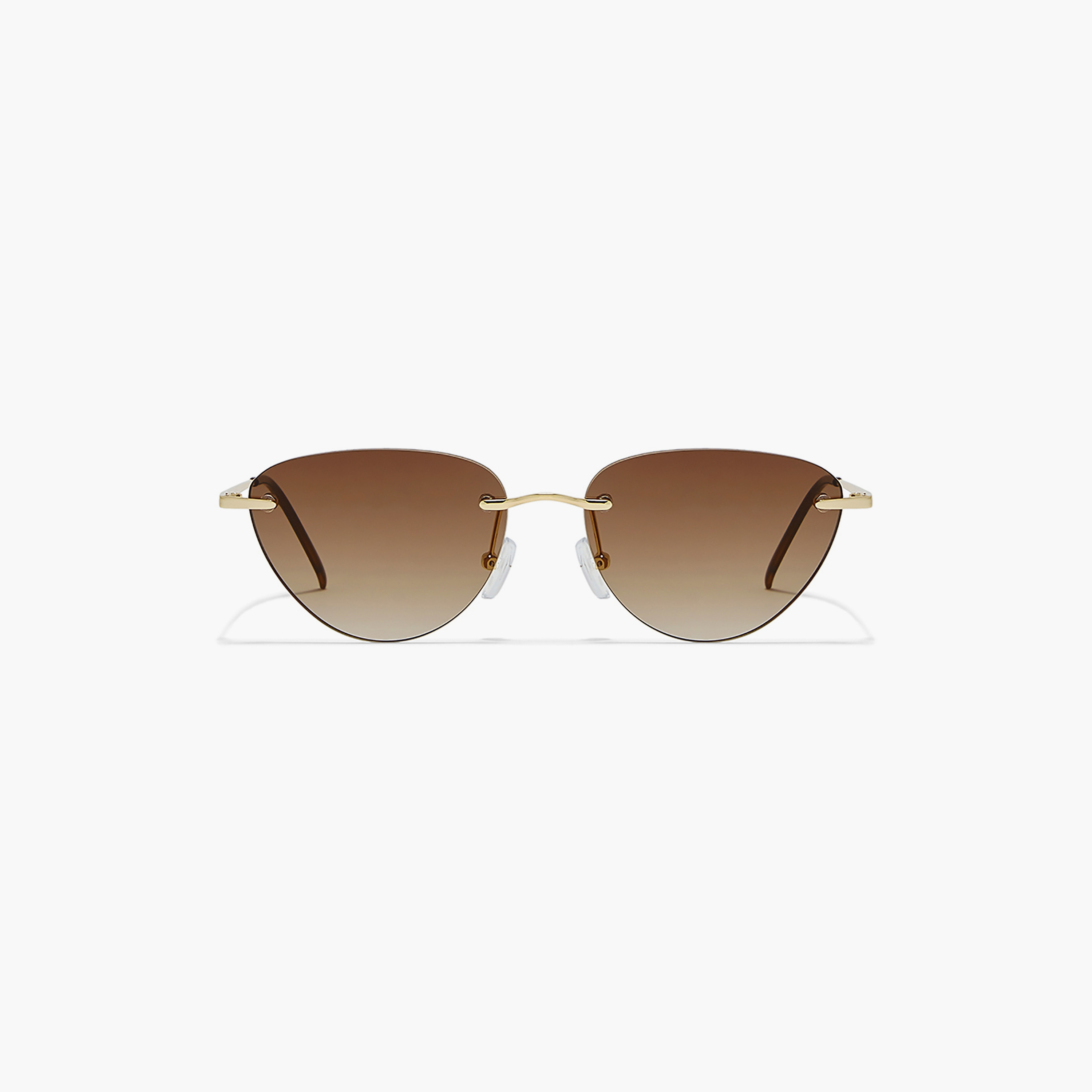 BlackOut MINIMALIST 54 MM Brown Cat Eye Sunglasses-women-sunglasses-image-3