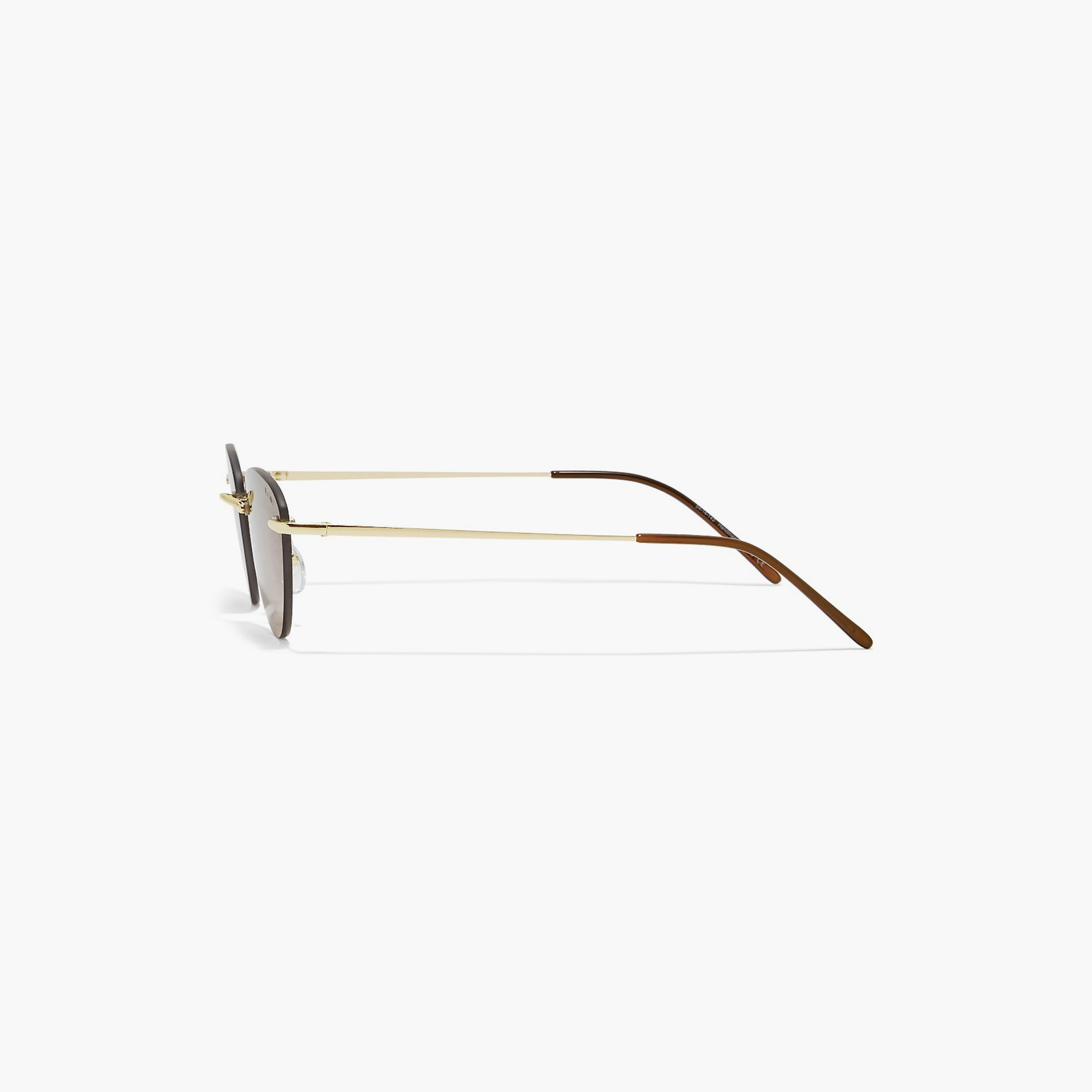 BlackOut MINIMALIST 54 MM Brown Cat Eye Sunglasses-women-sunglasses-image-4