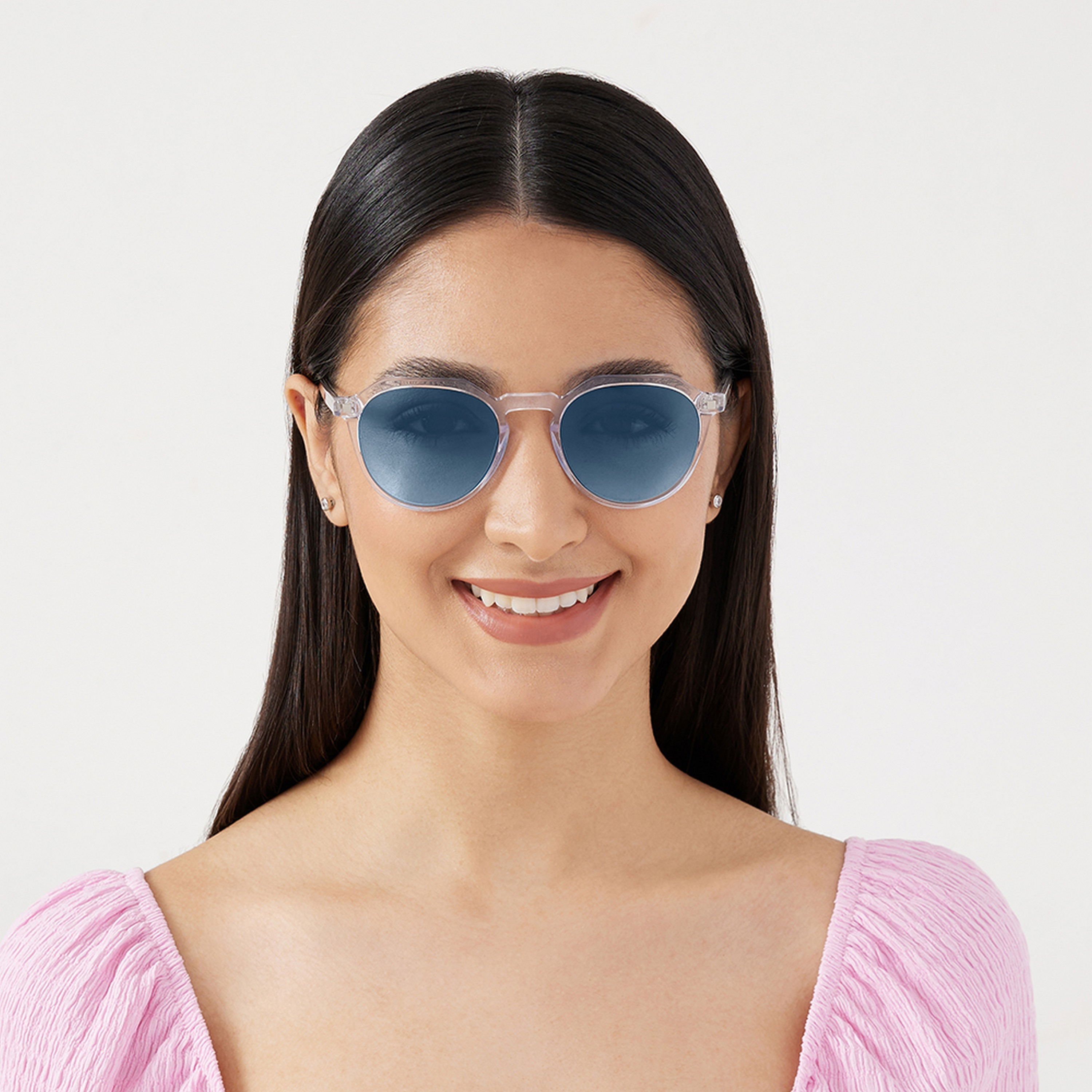 نظارة شمسية زرقاء مستديرة من 30 ساندايز دارديفيل مع 50 مم-men-sunglasses-image-5
