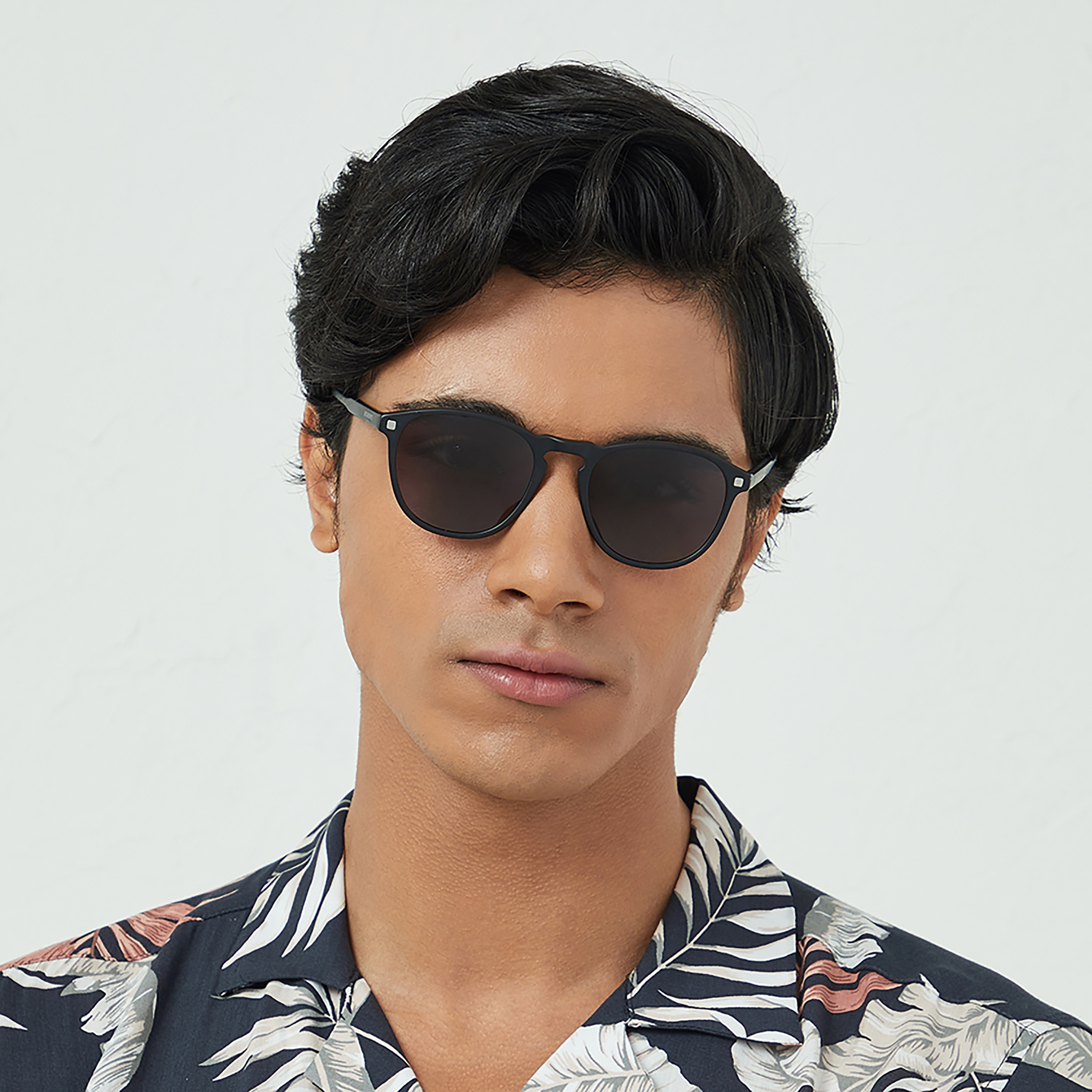 30Sundays OLYMPIAN 50 MM Grey Round Sunglasses-men-sunglasses-image-5