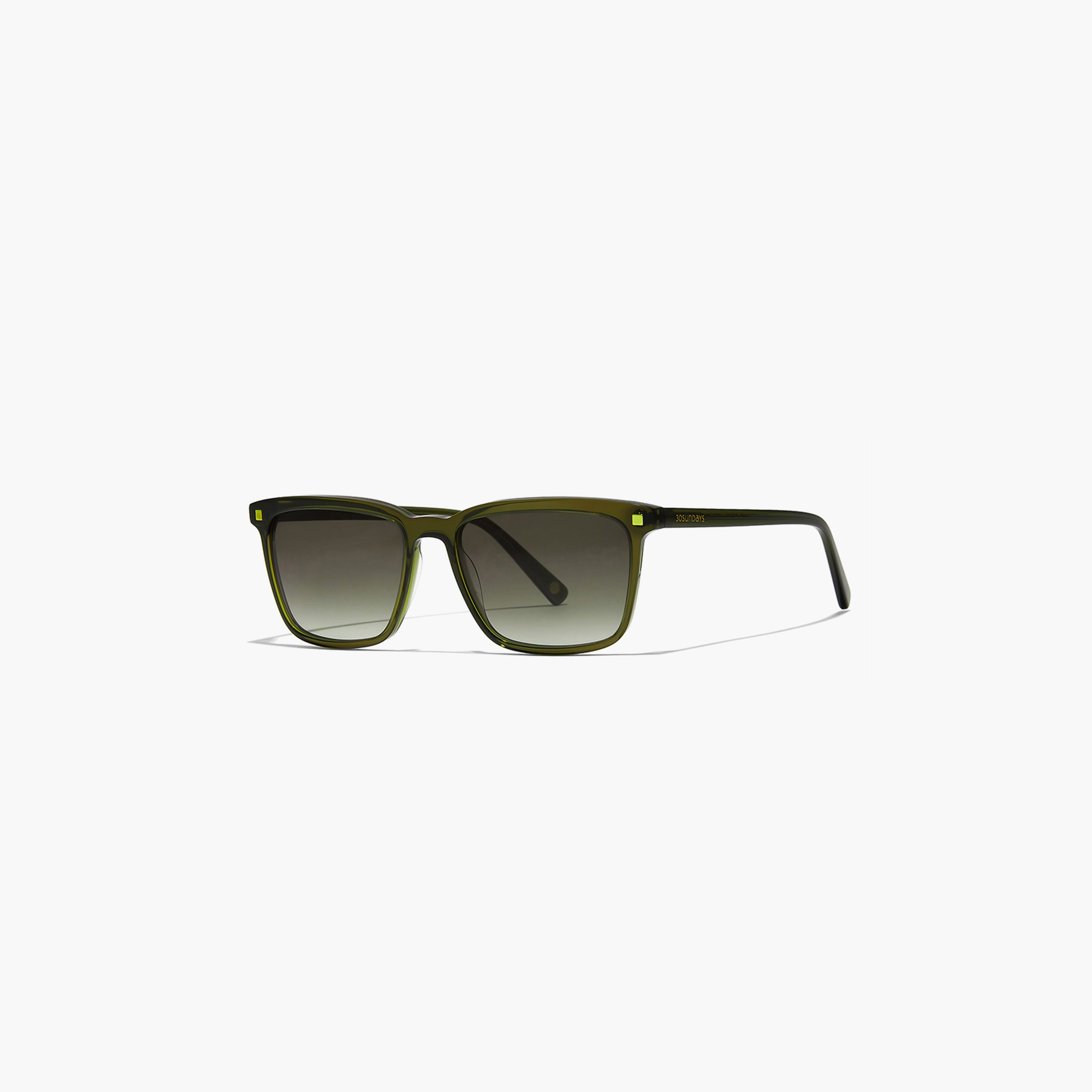 نظارة شمسية مربعة خضراء من 30 ساندايز جي او ايه تي مع 55 ملم-men-sunglasses-image-1