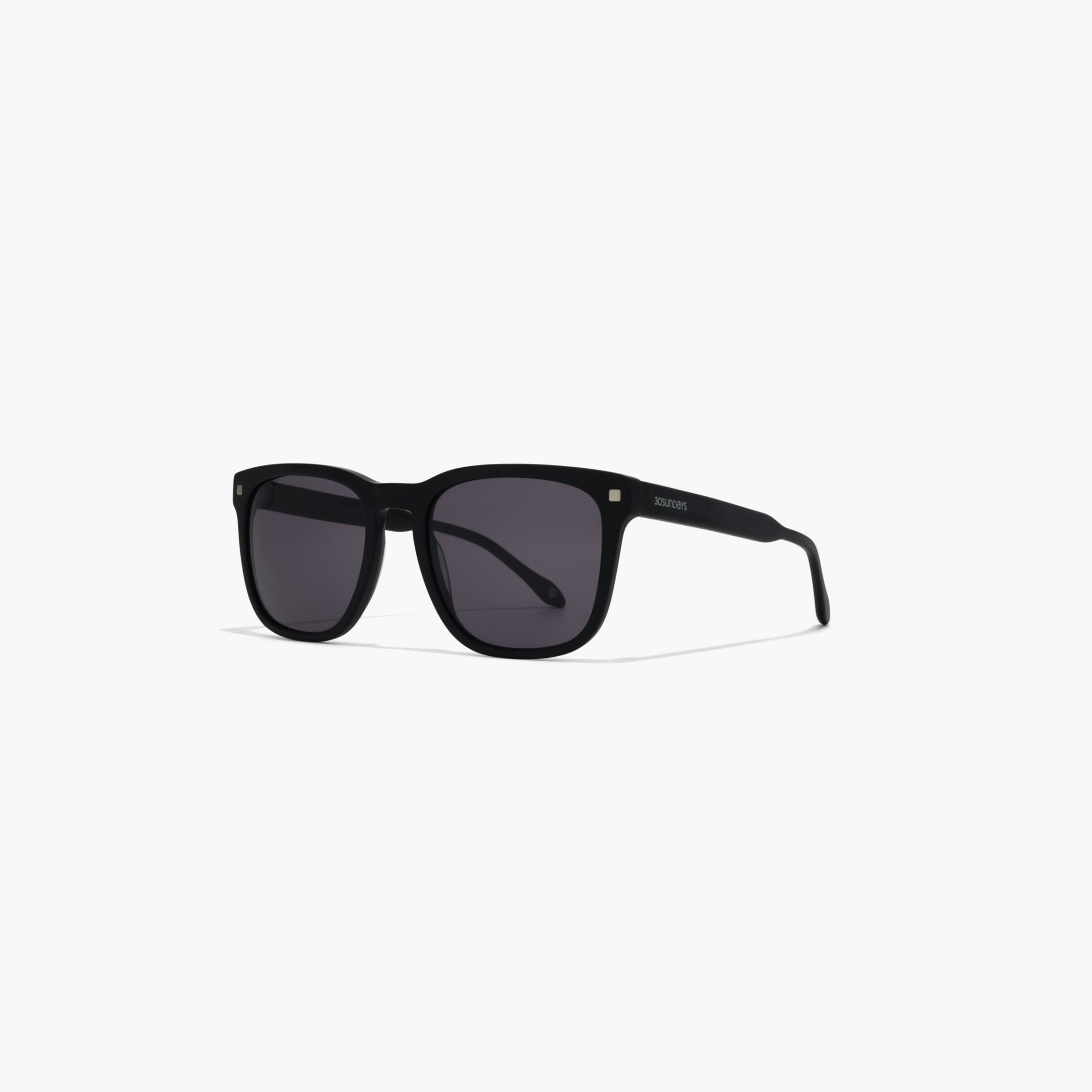 نظارة شمسية مربعة رمادية من 30 ساندايز مايسترو مع 52 مم-men-sunglasses-image-1