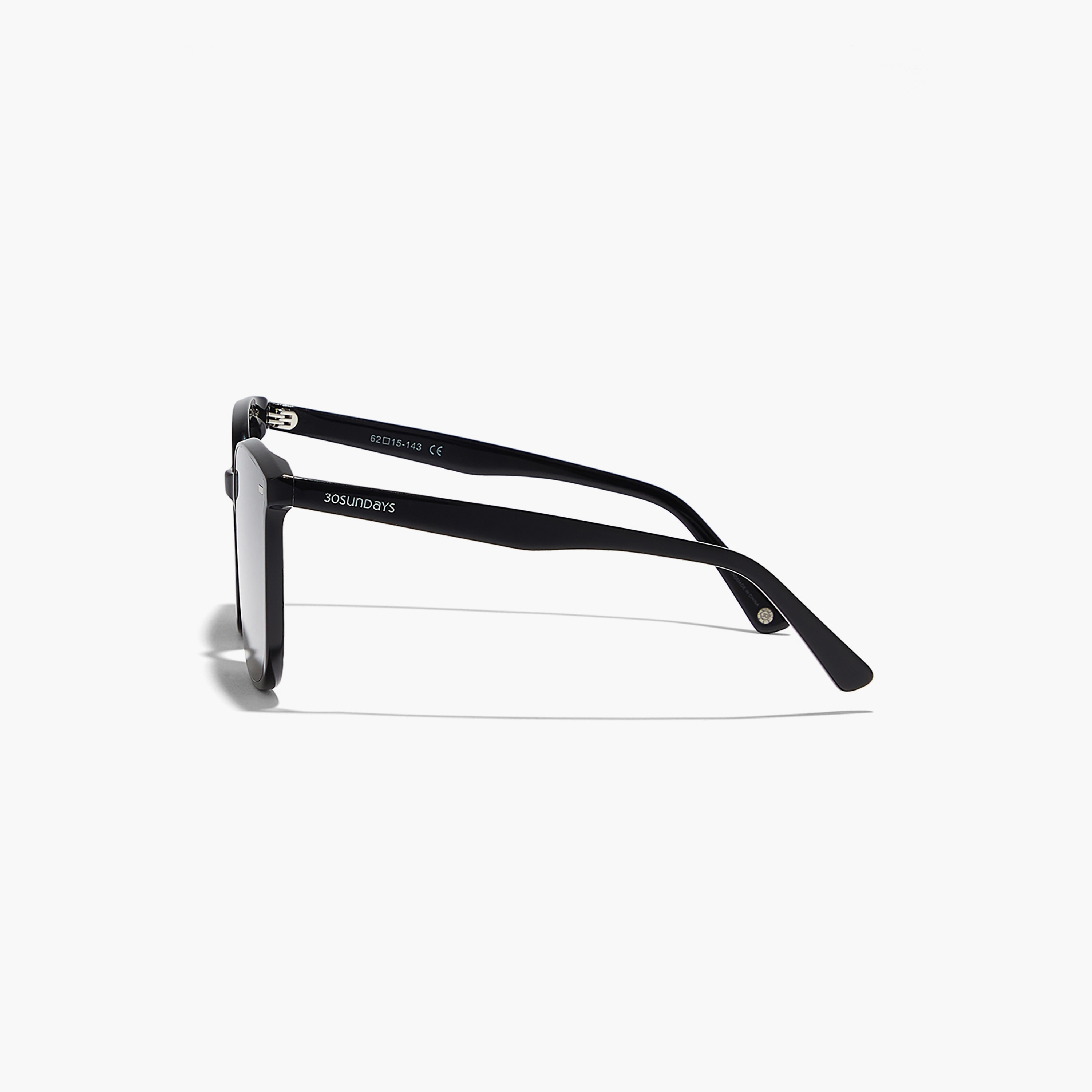 نظارة شمسية مربعة سوداء من 30 ساندايز أثينا مع 63 مم-men-sunglasses-image-4