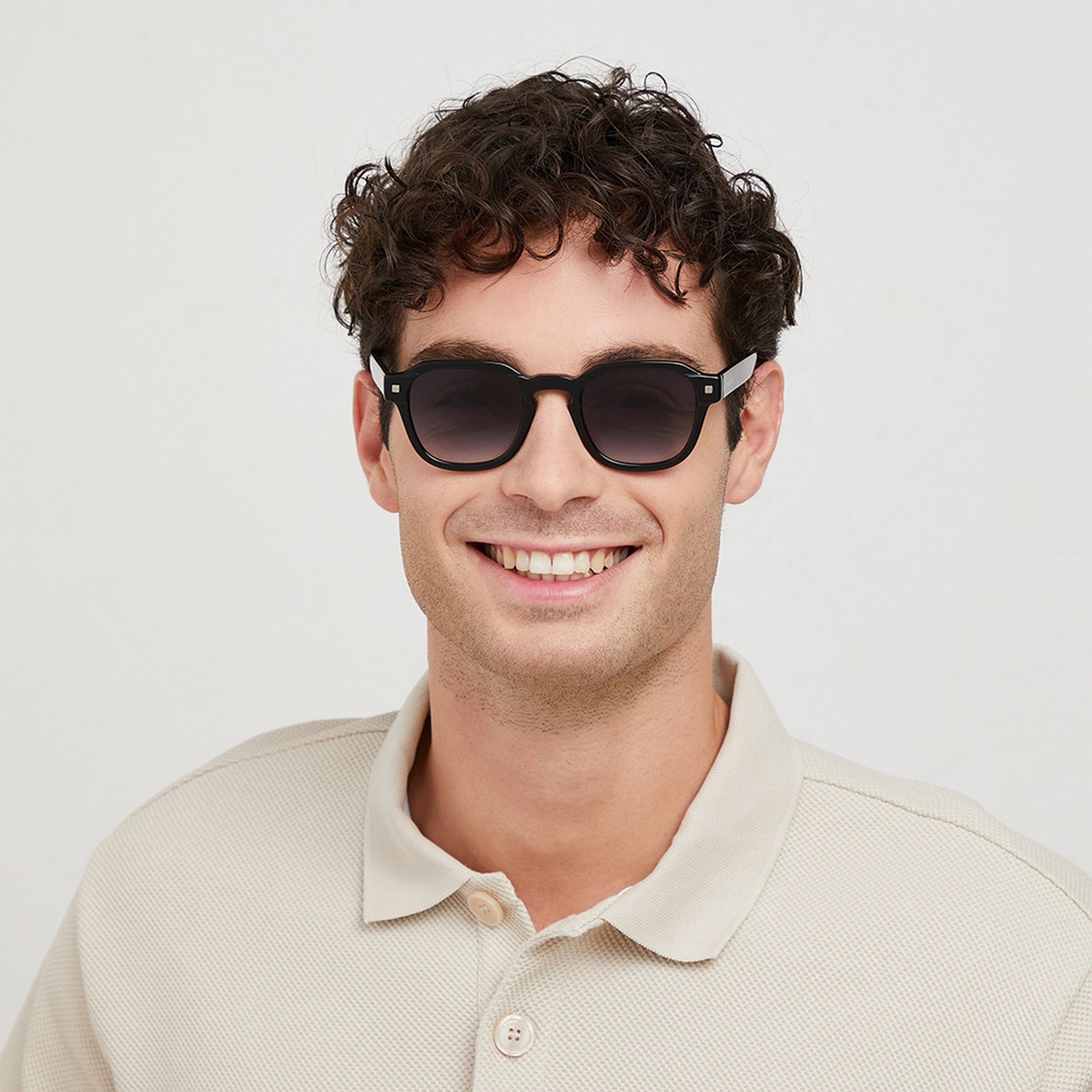 30Sundays HAMPTON 48 MM Blue Square Sunglasses-men-sunglasses-image-5