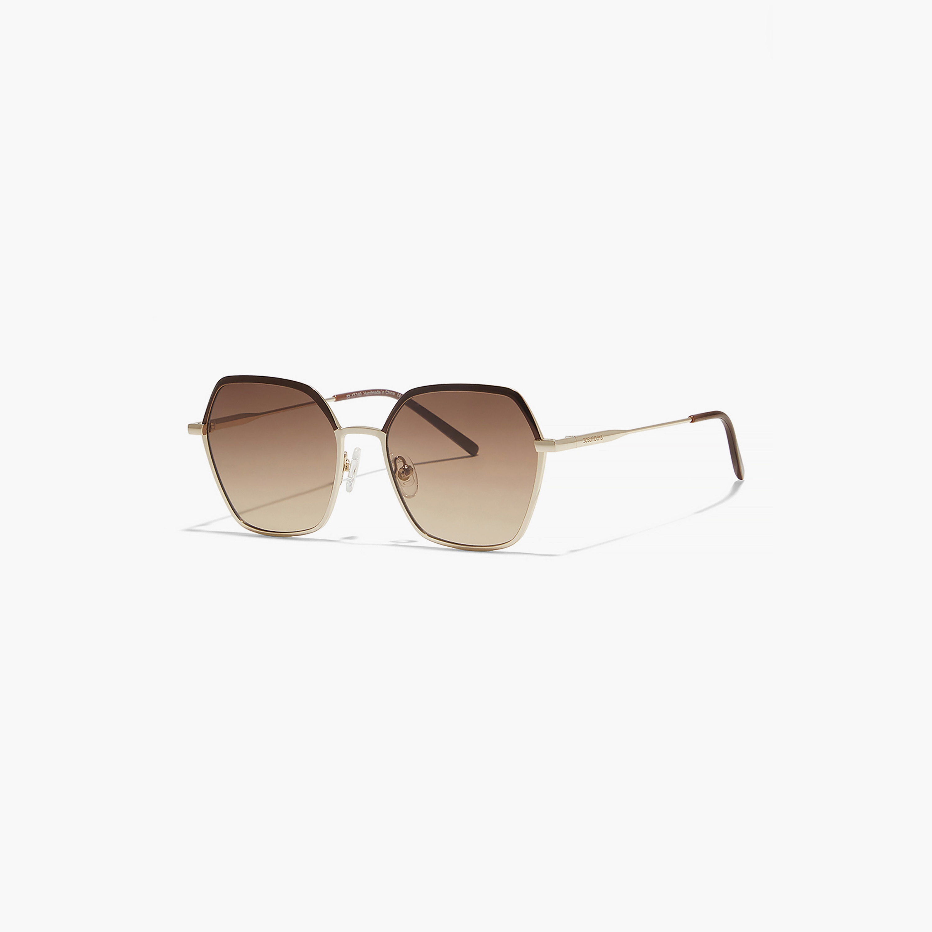 نظارة شمسية بنية ذات هندسية من 30 ساندايز سيرا مع 53 مم-women-sunglasses-image-1