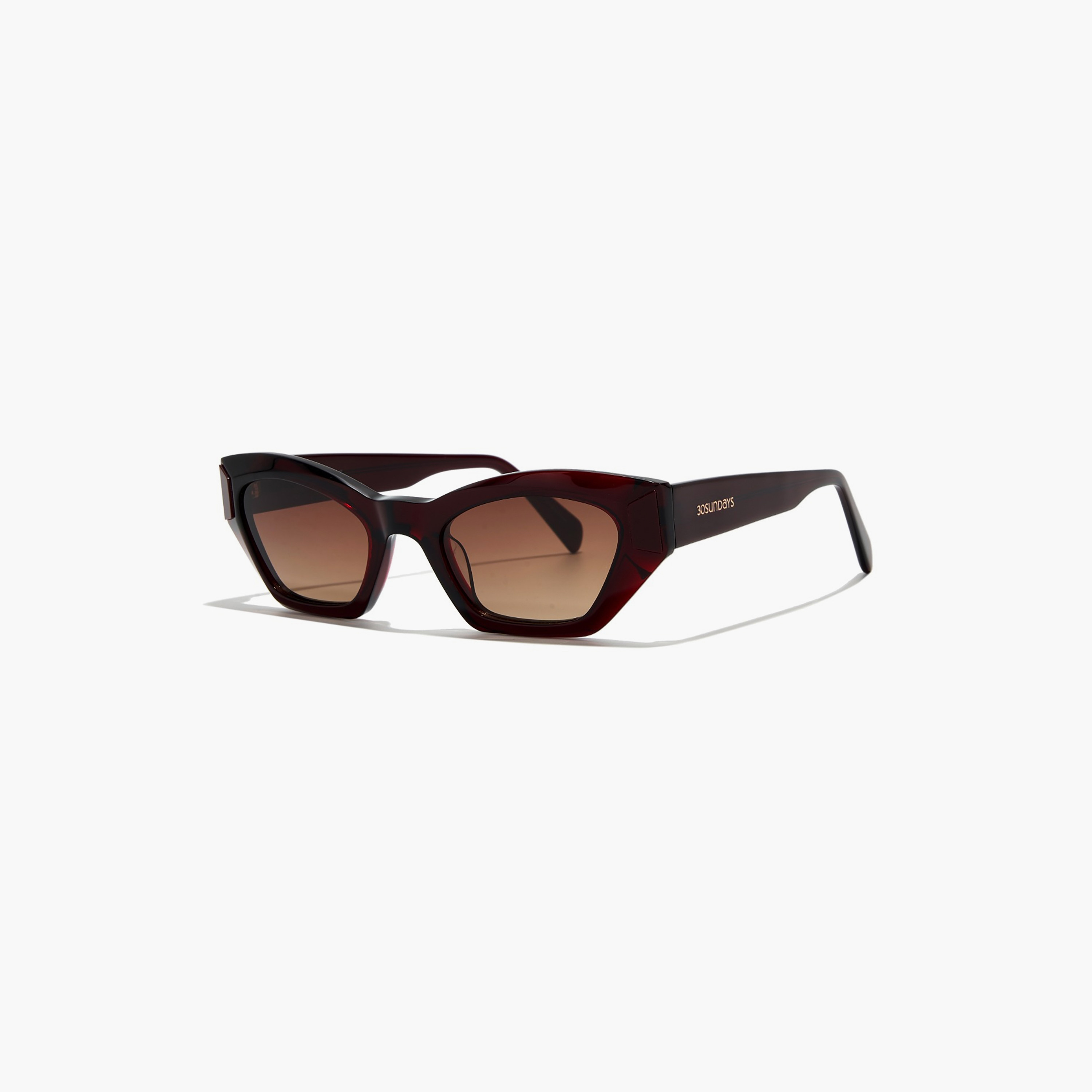 30Sundays FALERA 50 MM Brown Cat Eye Sunglasses-women-sunglasses-image-1