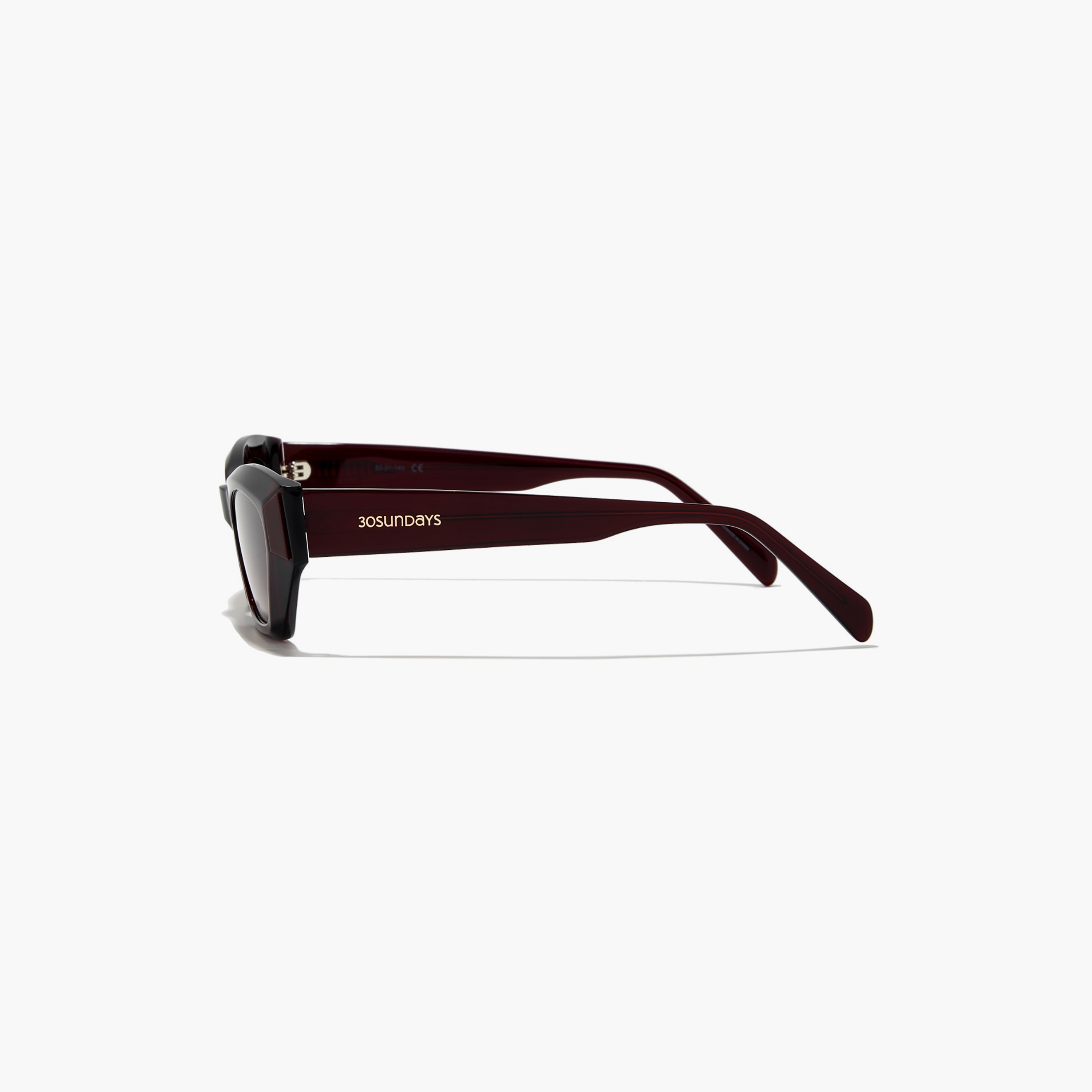 نظارة شمسية بنية ذات كات آي من 30 ساندايز فاليرا مع 50 مم-women-sunglasses-image-4