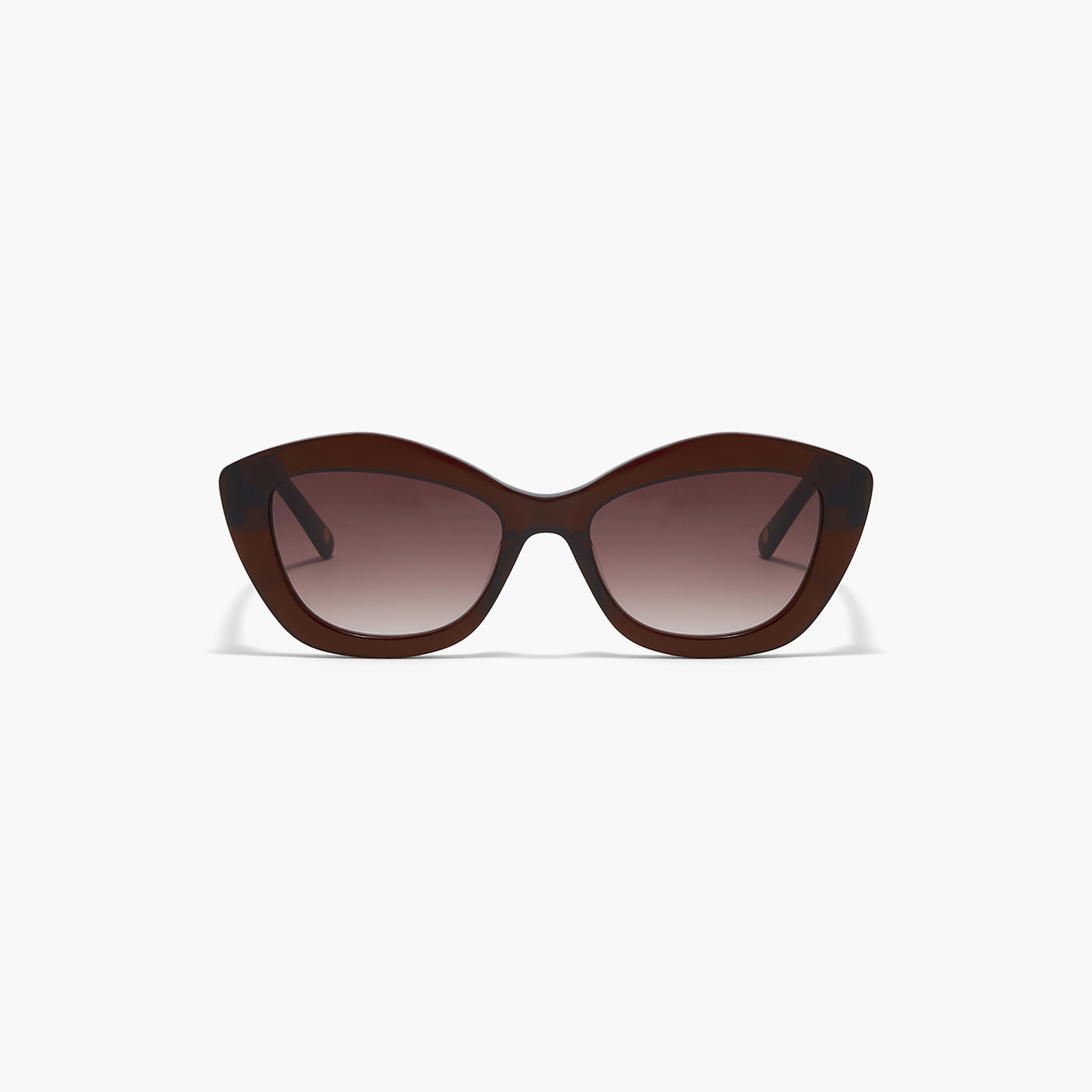 30Sundays AROSA 54 MM Brown Cat Eye Sunglasses-women-sunglasses-image-3