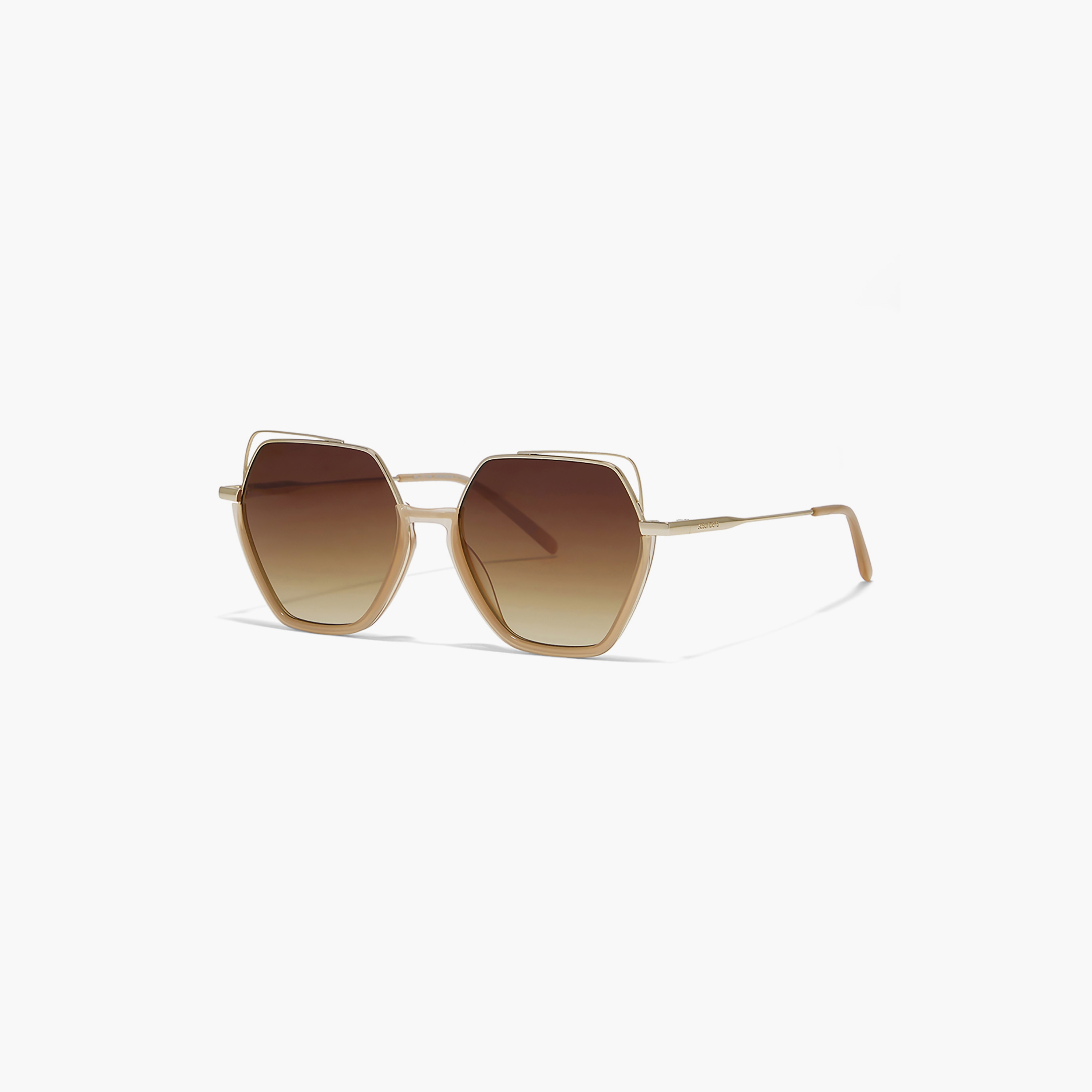 نظارة شمسية بنية ذات هندسية من 30 ساندايز جريس مع 54 مم-women-sunglasses-image-1