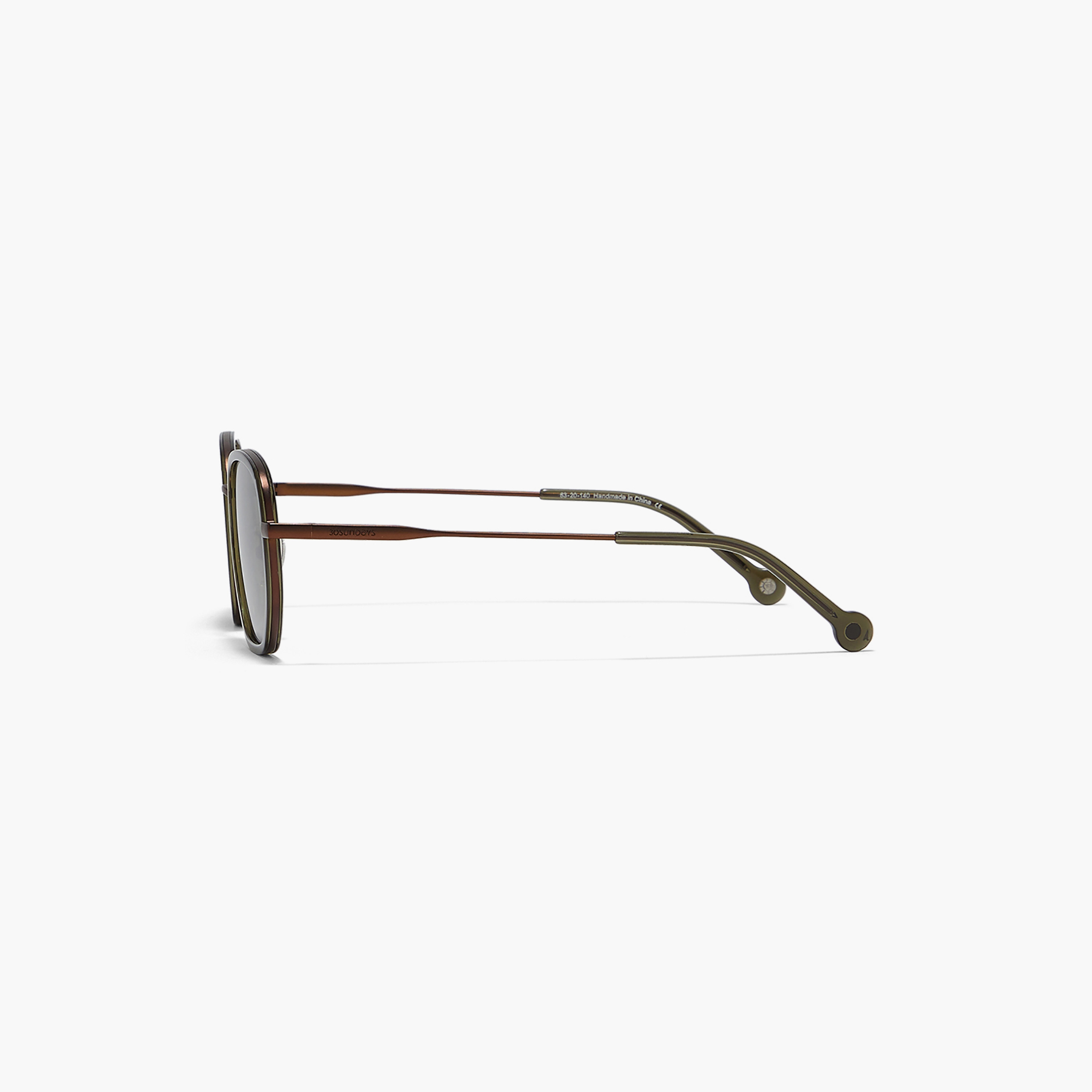 30Sundays ATLAS 53 MM Blue Hexagonal Sunglasses-men-sunglasses-image-4