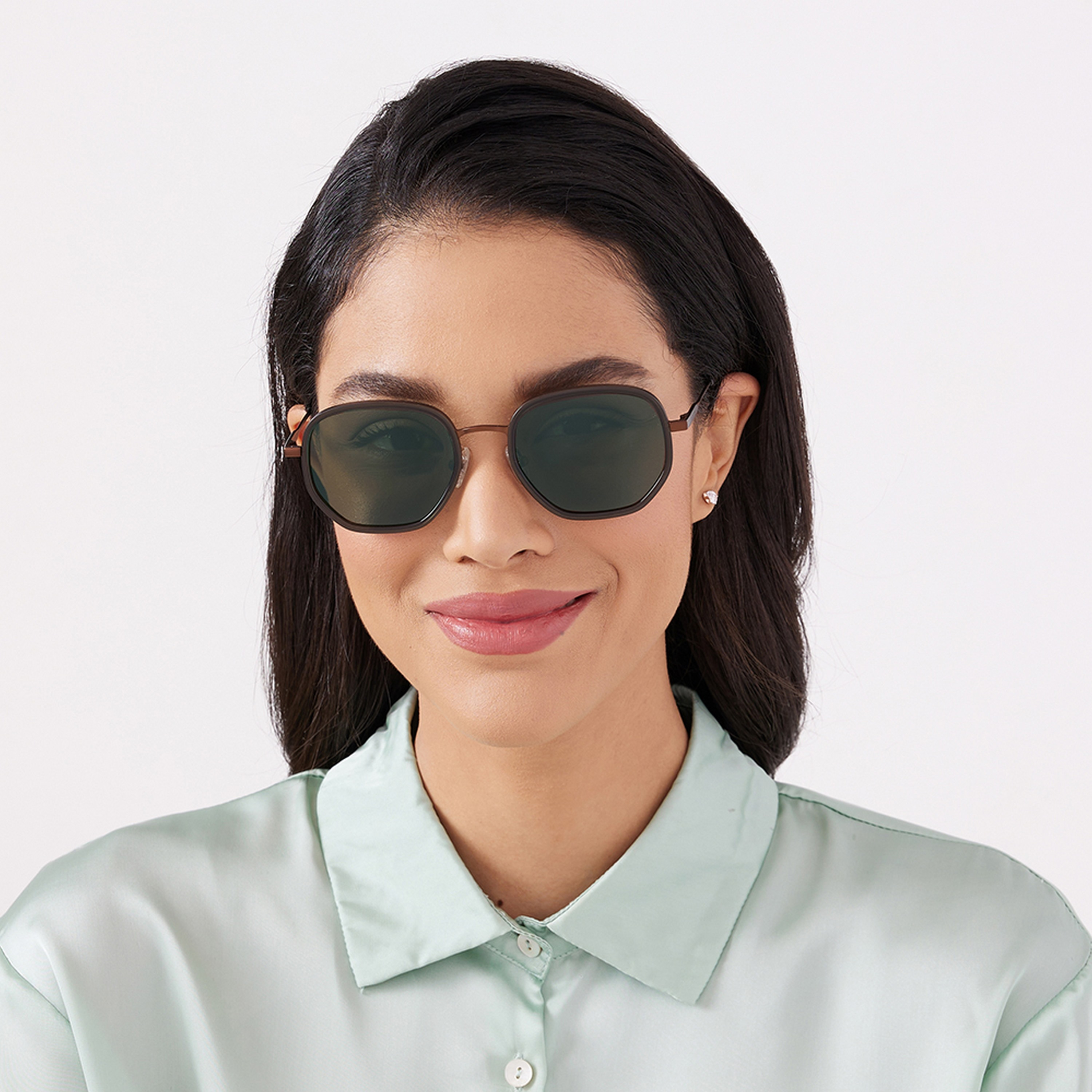 30Sundays ATLAS 53 MM Blue Hexagonal Sunglasses-men-sunglasses-image-5