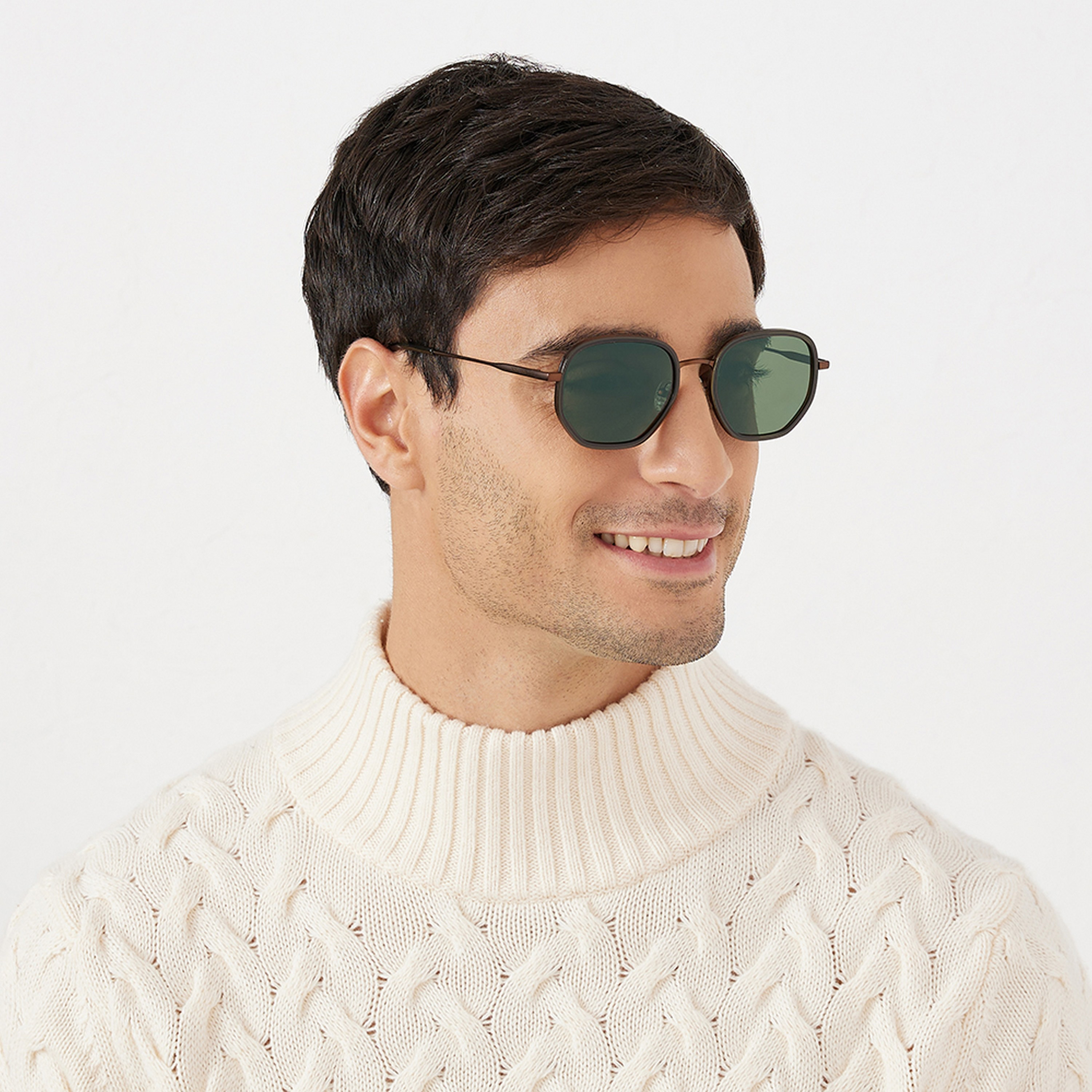 30Sundays ATLAS 53 MM Blue Hexagonal Sunglasses-men-sunglasses-image-6