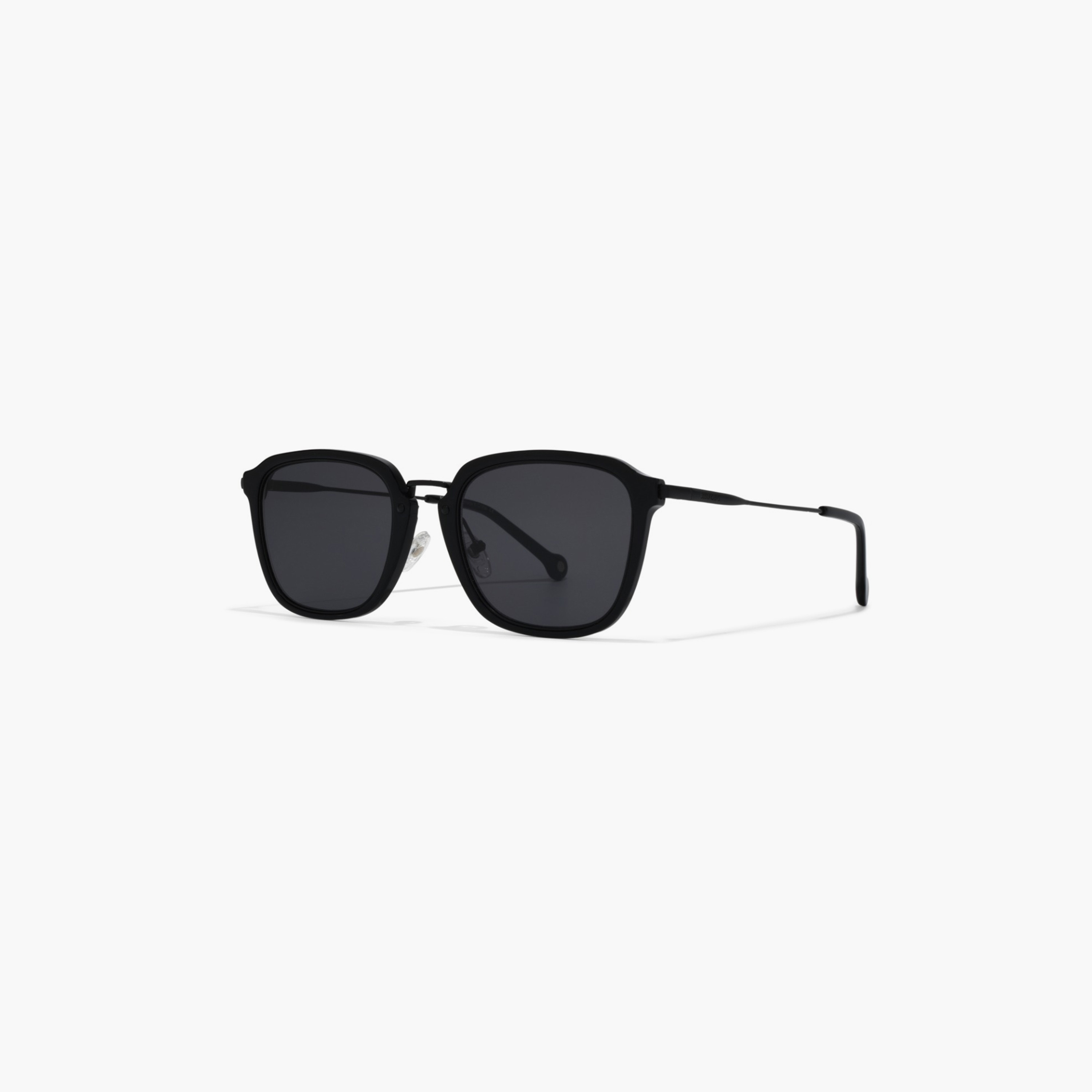 30Sundays ELIO 54 MM Black Rectangle Sunglasses-men-sunglasses-image-1