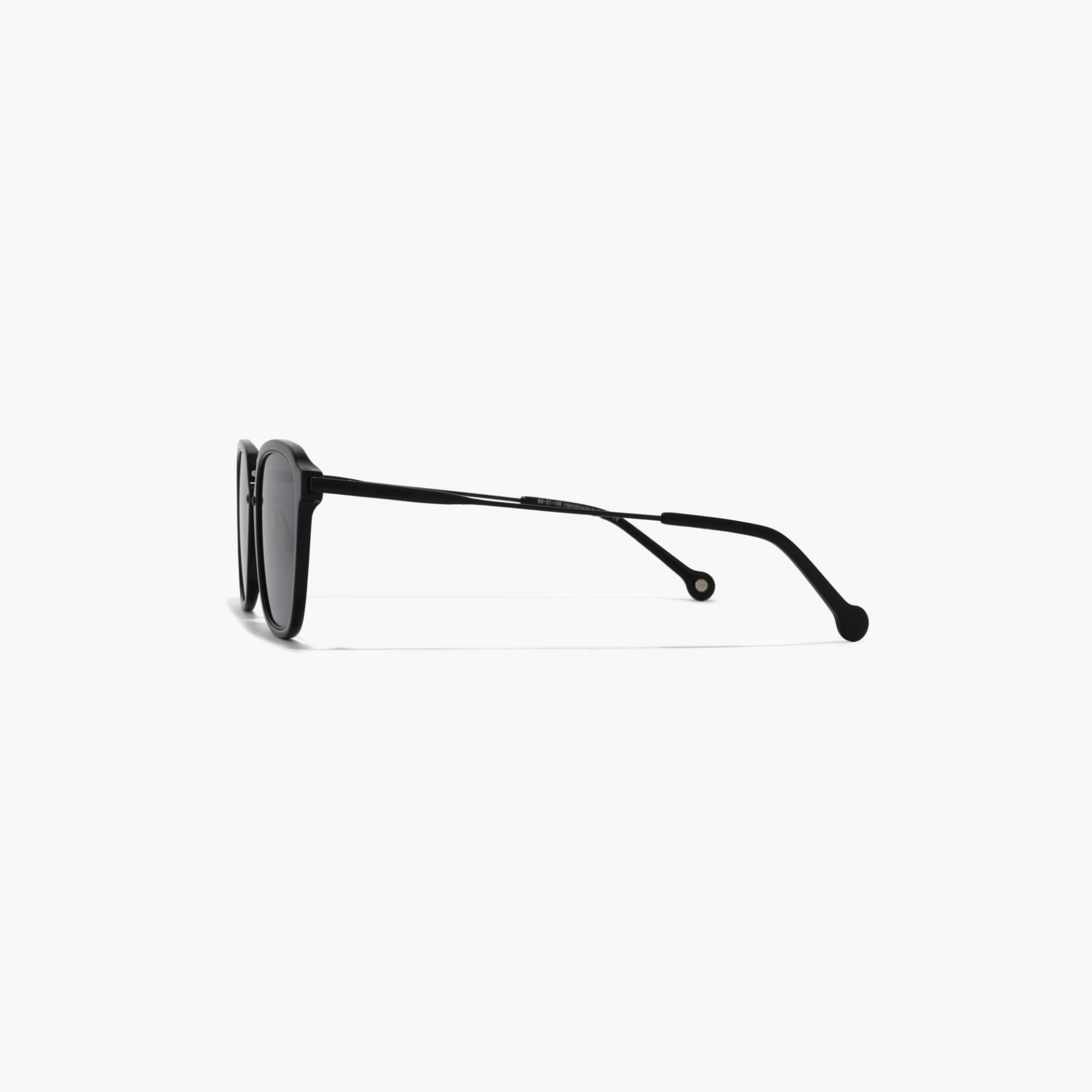 30Sundays ELIO 54 MM Black Rectangle Sunglasses-men-sunglasses-image-4