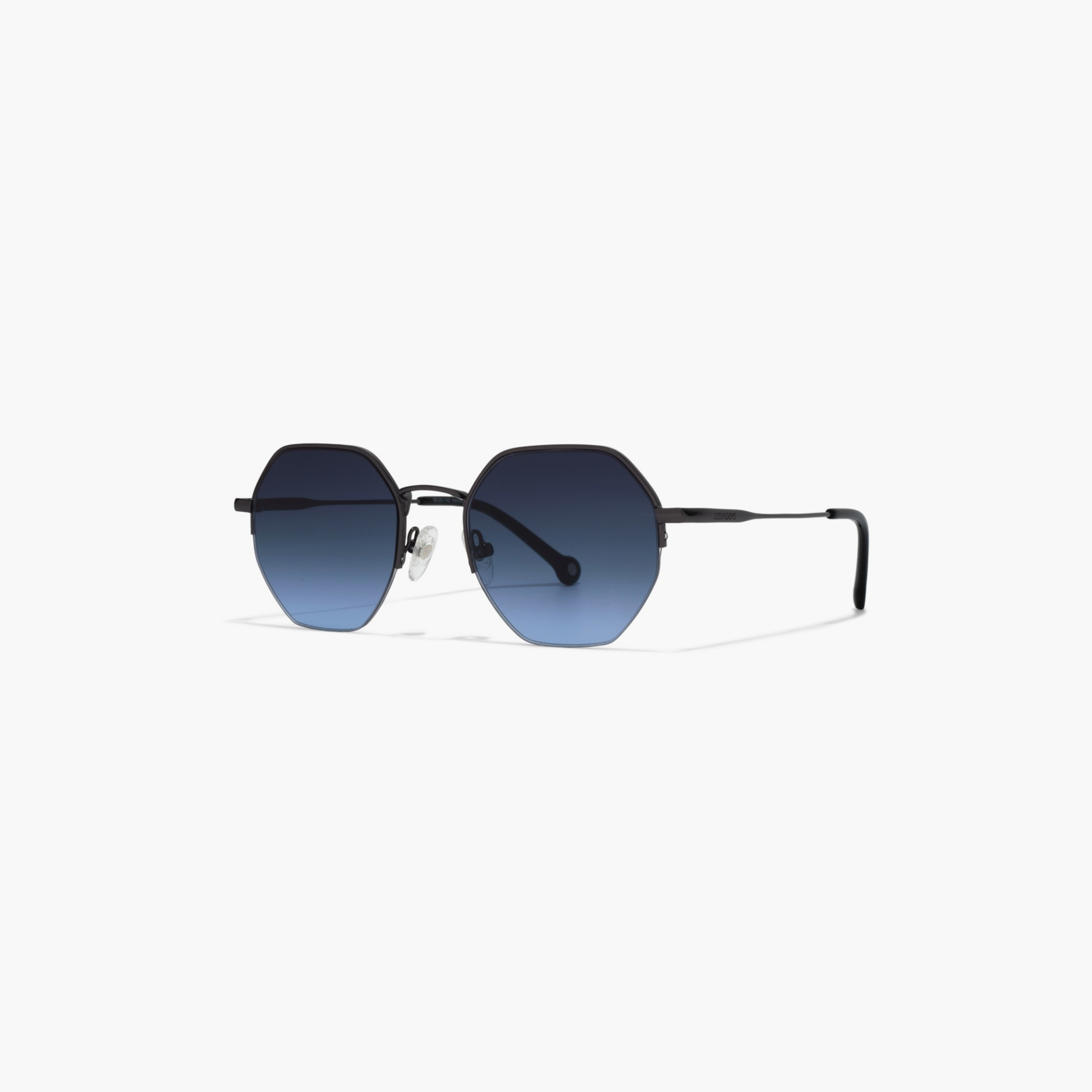 30Sundays AZZURRO 50 MM Blue Geometric Sunglasses-men-sunglasses-image-1