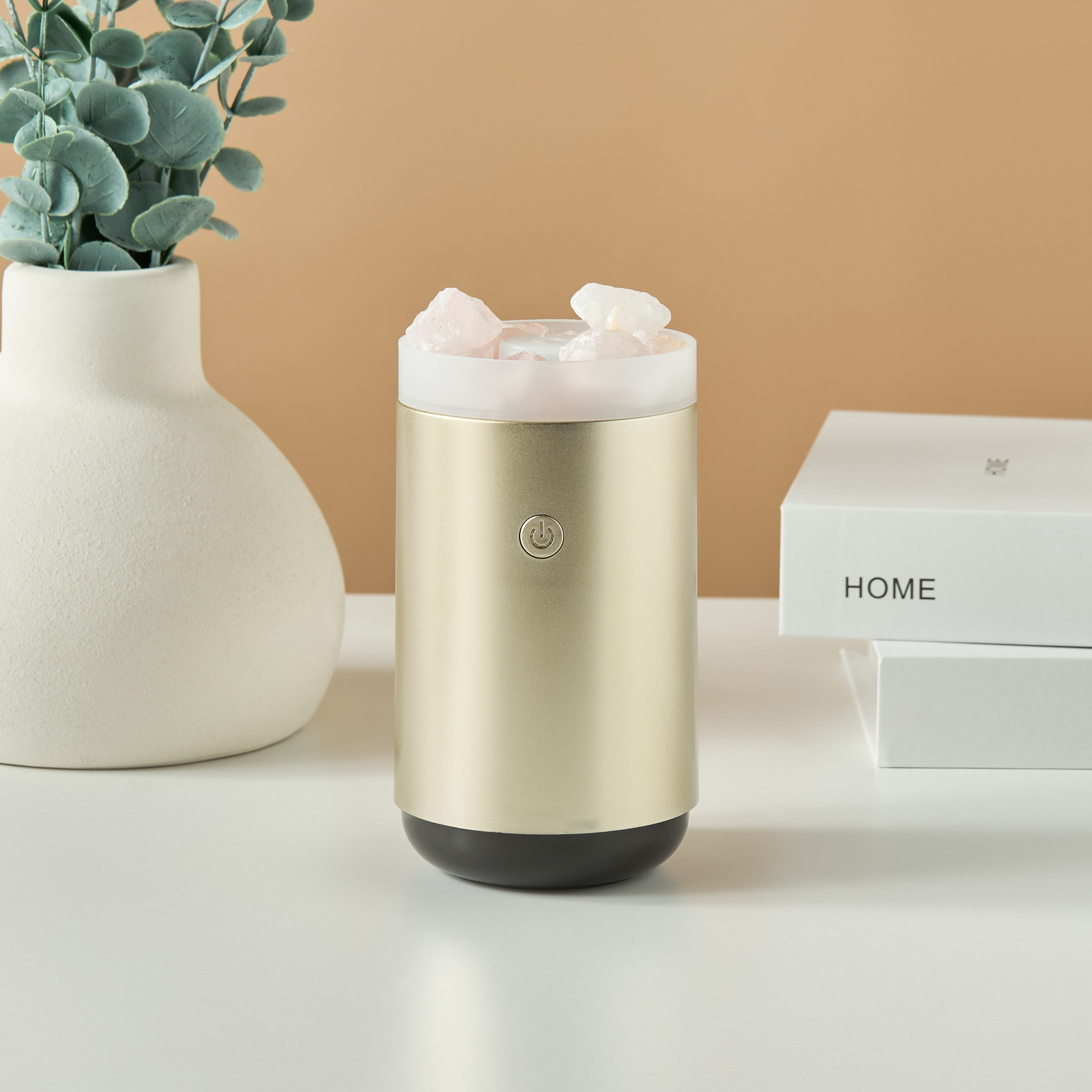 Solid Portable Unscented Humidifier with Stones - 200 ml-household-homefragrance-airrevitalisersandhumidifiers-image-1
