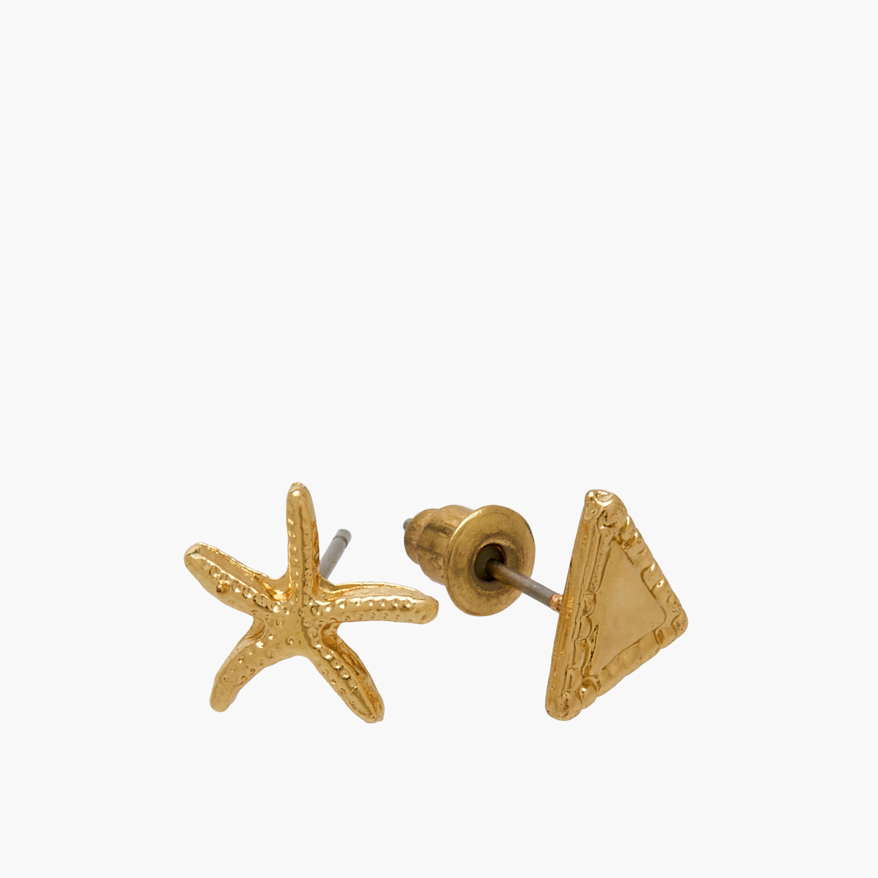 Pack of 12 Gold Tone Assorted Earrings-women-watchesandjewellery-jewellery-earrings-image-5