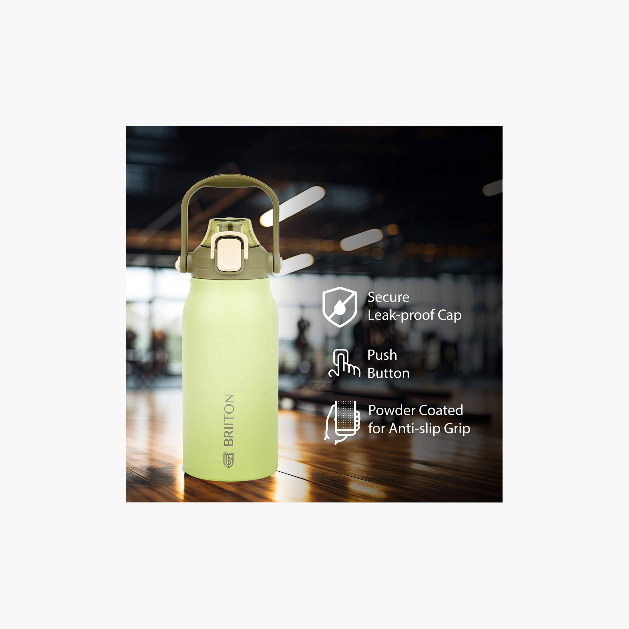 قارورة مياة ستانليس ستيل من بريتون - 1.3 لتر-school-waterbottles-image-18
