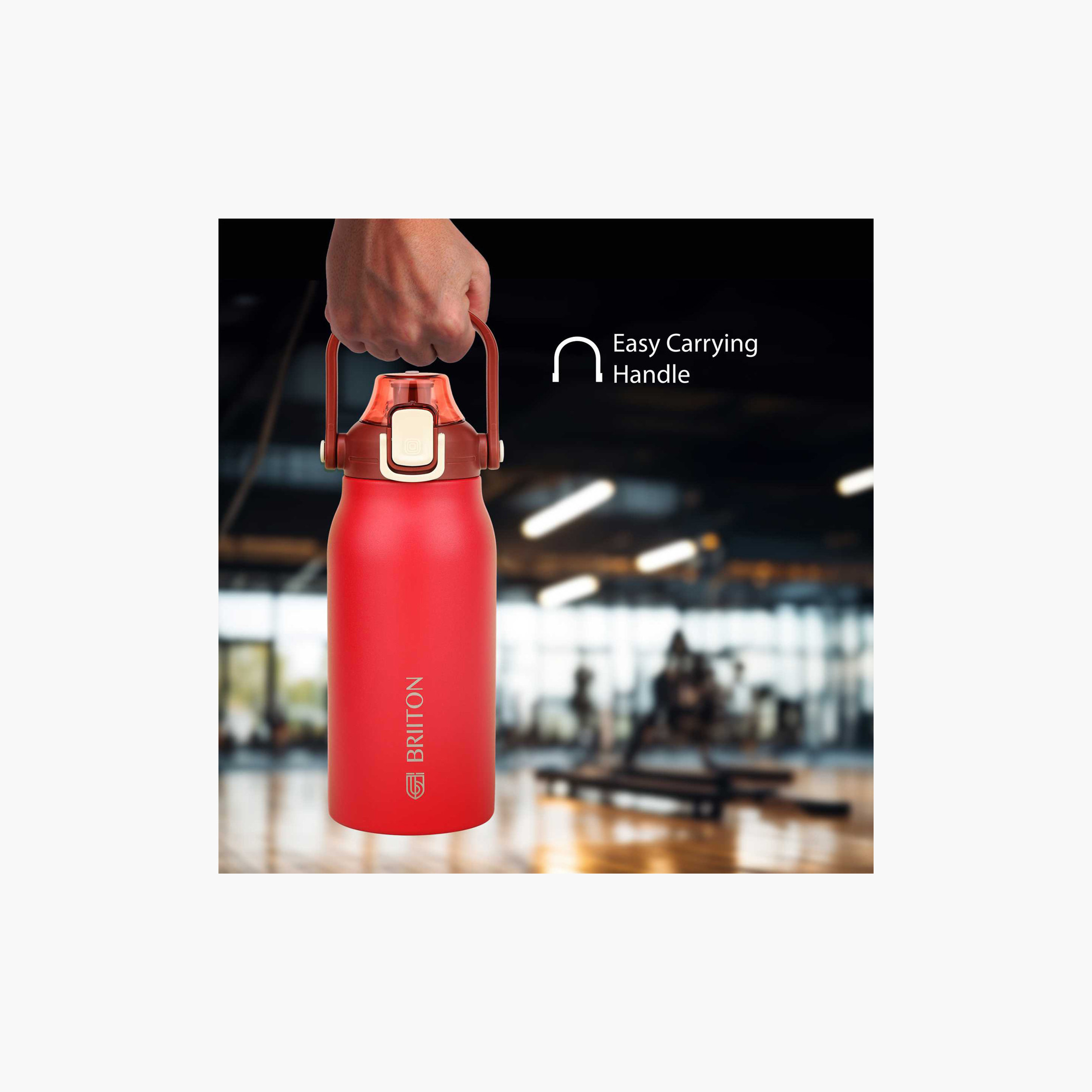 قارورة مياه ستانليس ستيل عازلة للحرارة من بريتون - 1.3 لتر-school-waterbottles-image-4