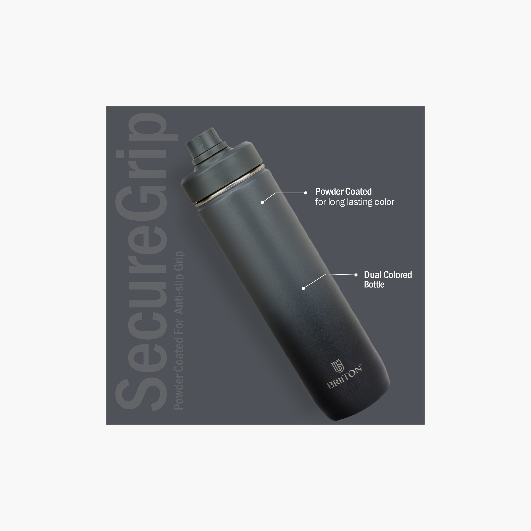 Briiton Ombre Stainless Steel Insulated Water Bottle - 750 ml-school-waterbottles-image-15