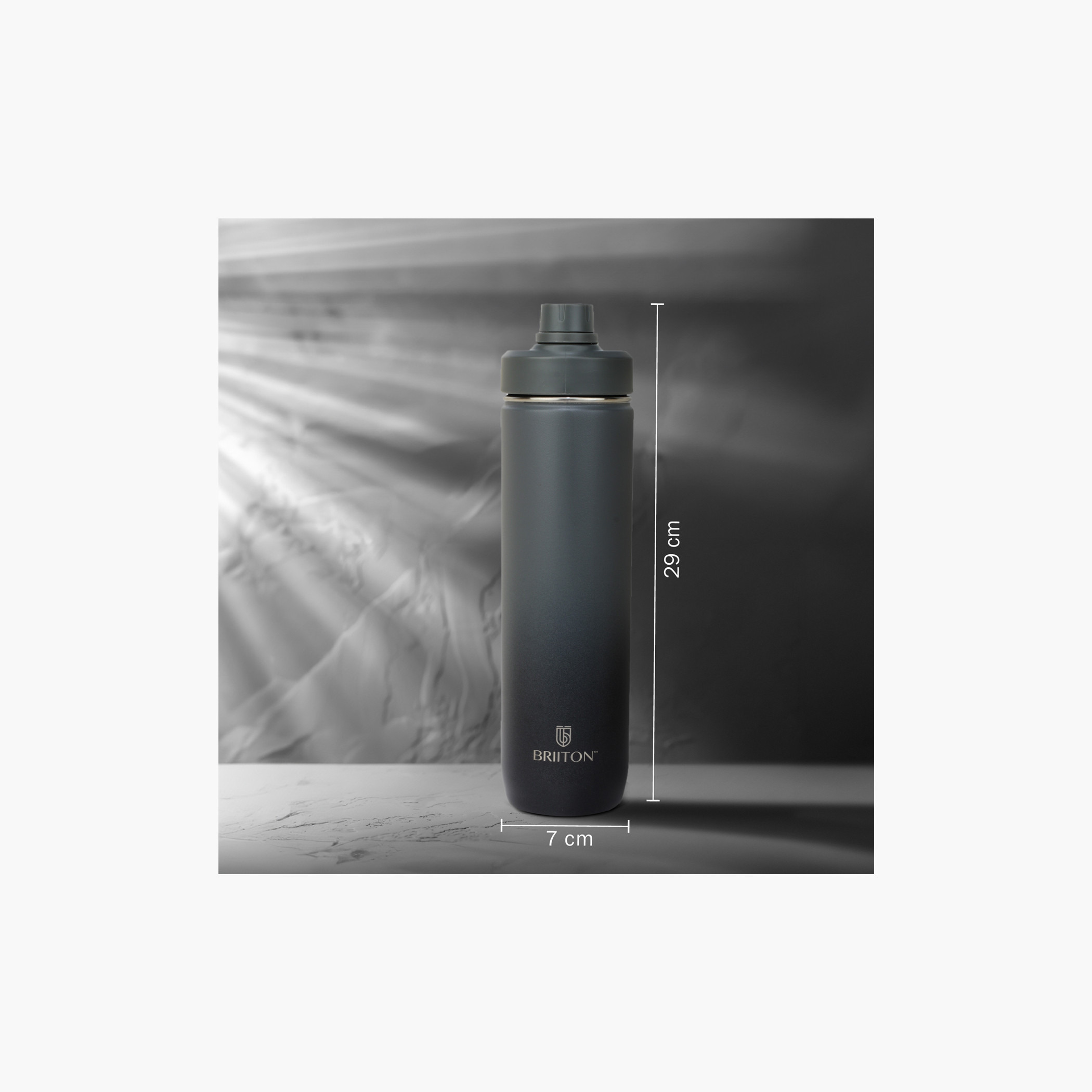 Briiton Ombre Stainless Steel Insulated Water Bottle - 750 ml-school-waterbottles-image-17