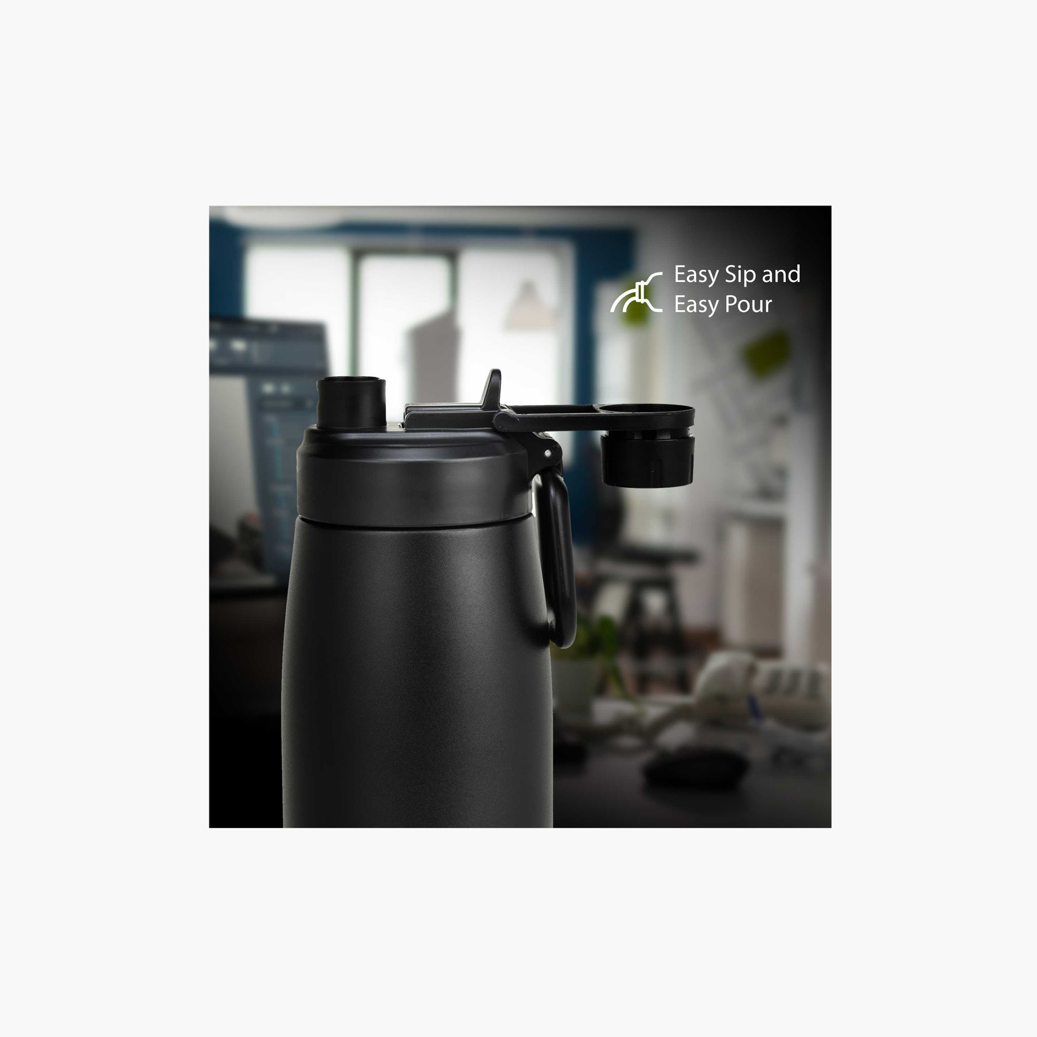 Briiton Stainless Steel Insulated Water Bottle - 1 L-school-waterbottles-image-39