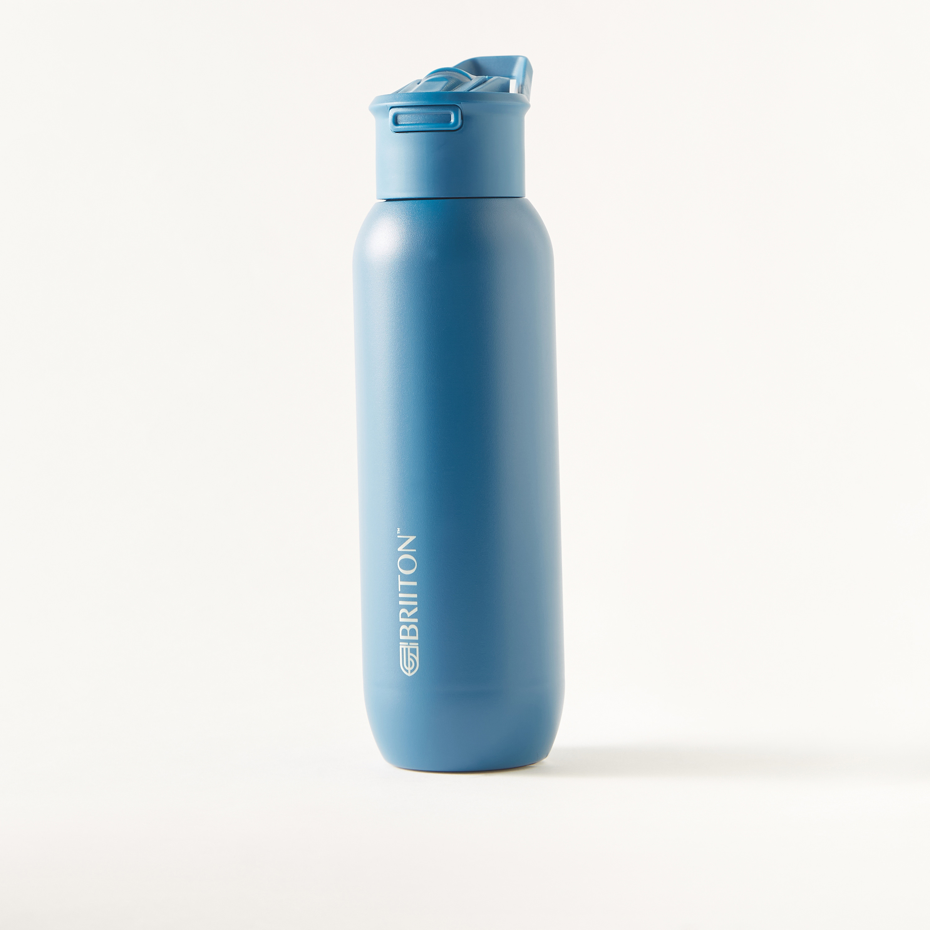 Briiton Logo Print Stainless Steel Sipper Water Bottle - 630 ml-school-waterbottles-image-1