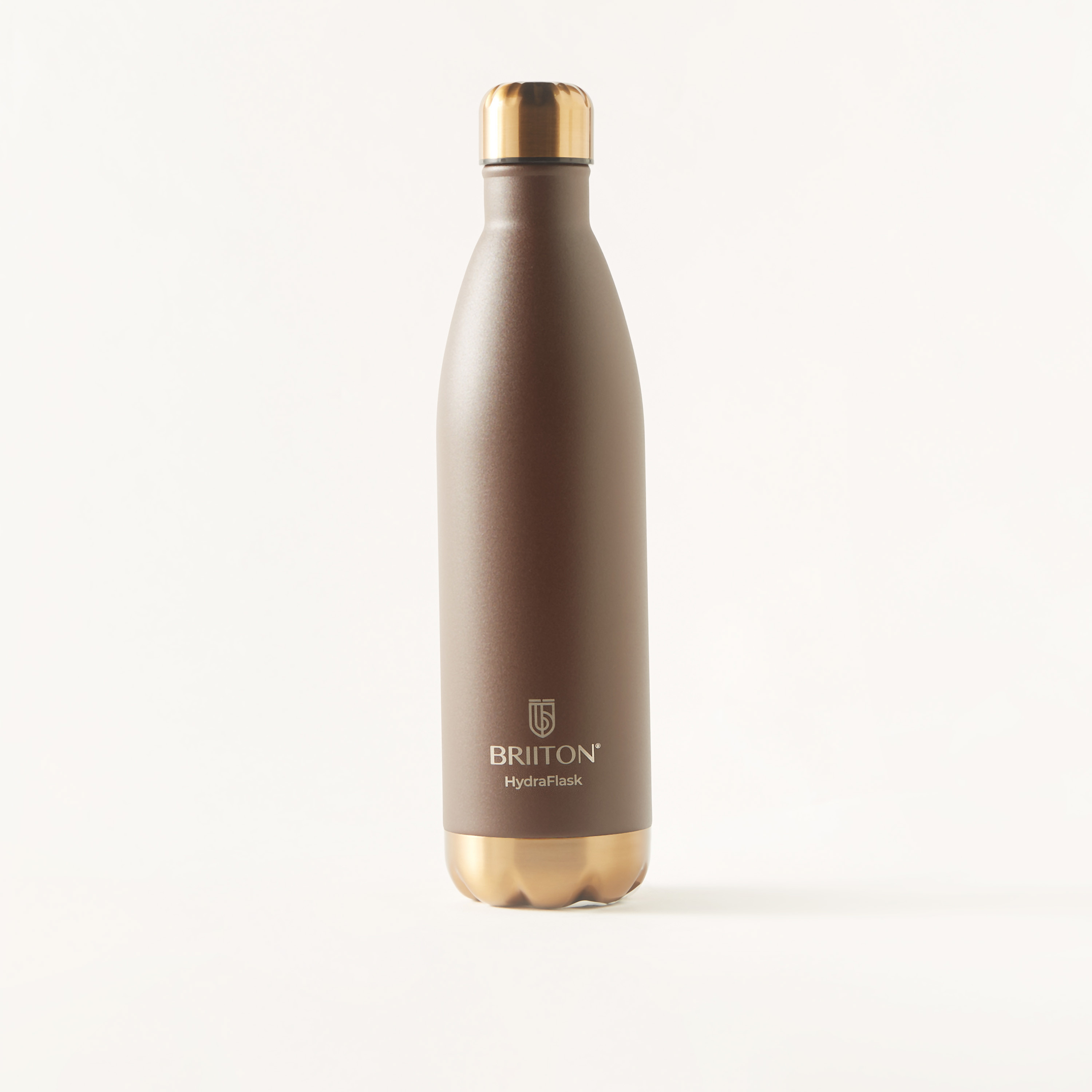قارورة مياه ستانلس ستيل عازلة للحرارة بطبعات شعار من بريتون - 750 مل-school-waterbottles-image-1
