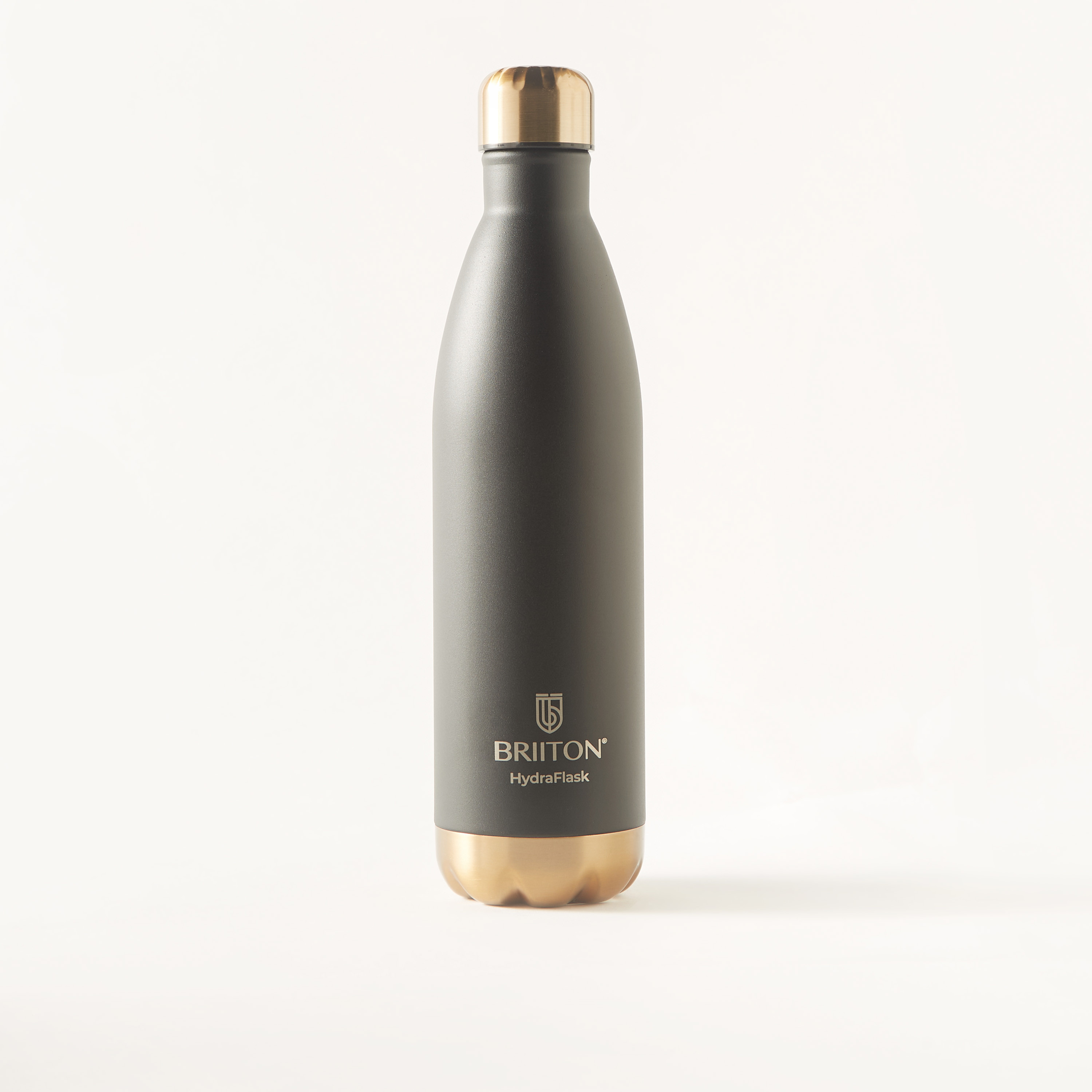 قارورة مياه ستانلس ستيل عازلة للحرارة بطبعات شعار من بريتون - 750 مل-school-waterbottles-image-1