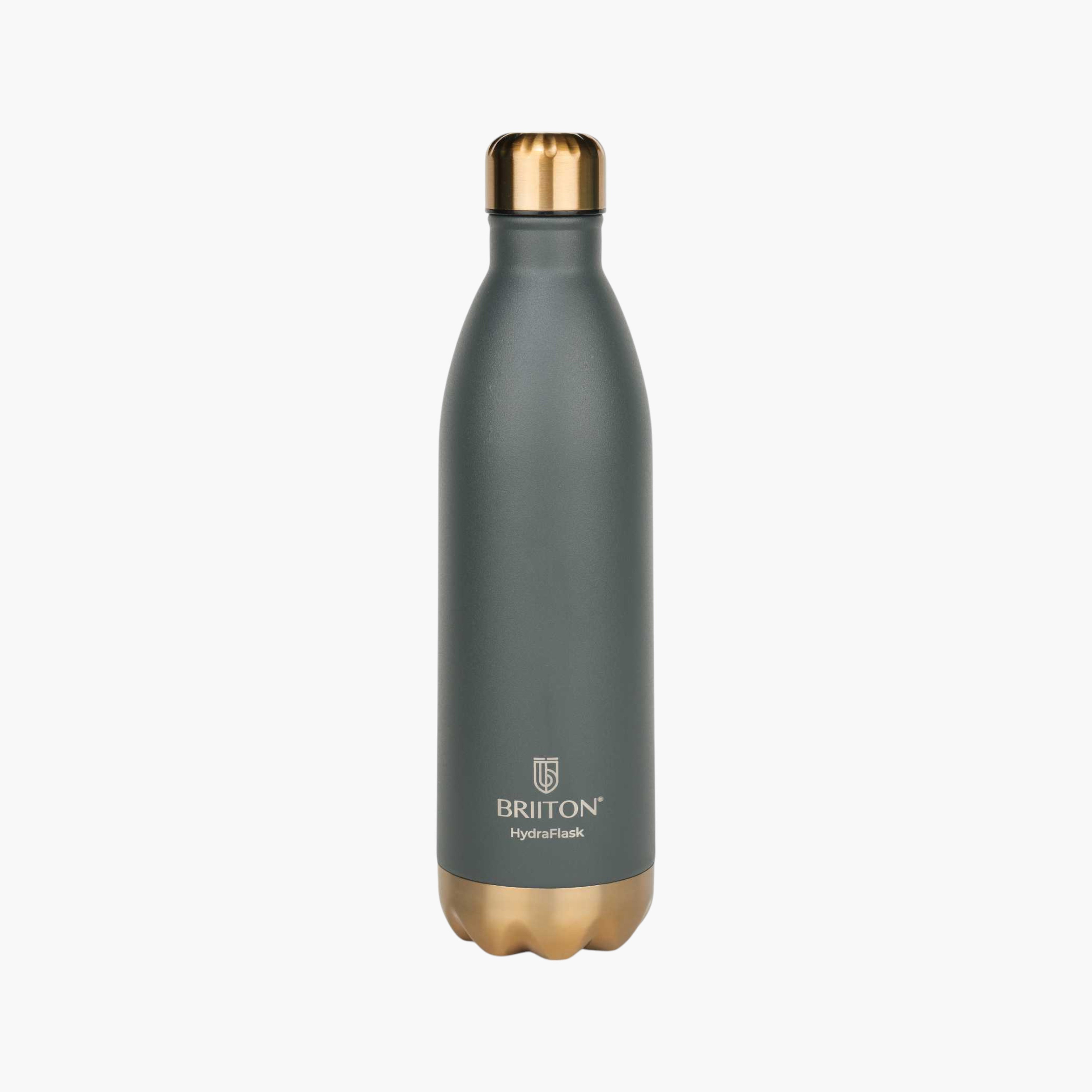 قارورة مياه ستانليس ستيل عازلة للحرارة بطبعات الشعار من بريتون - 750 مل-school-waterbottles-image-1