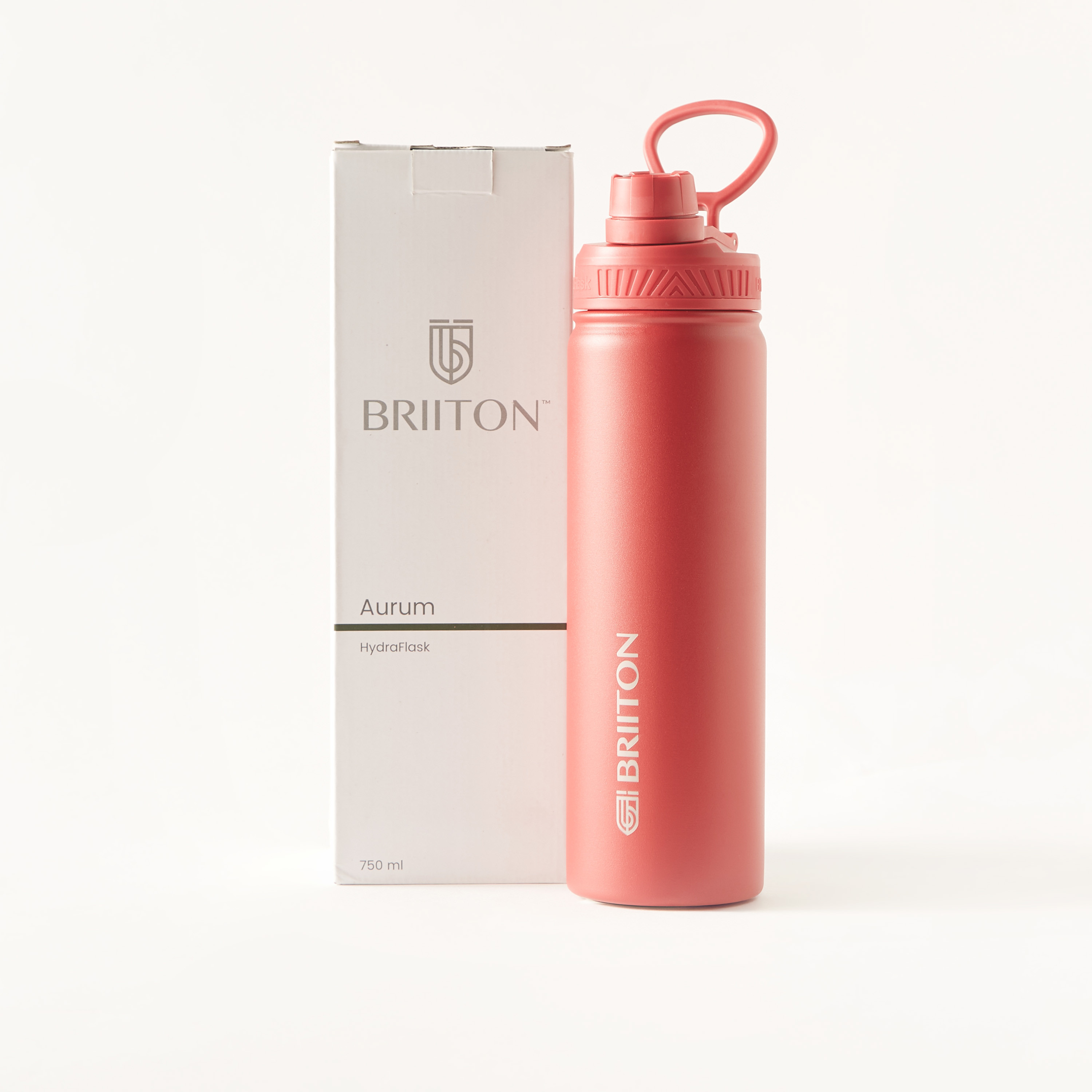 قارورة مياه ستانلس ستيل عازلة للحرارة سادة من بريتون - 750 مل-school-waterbottles-image-6