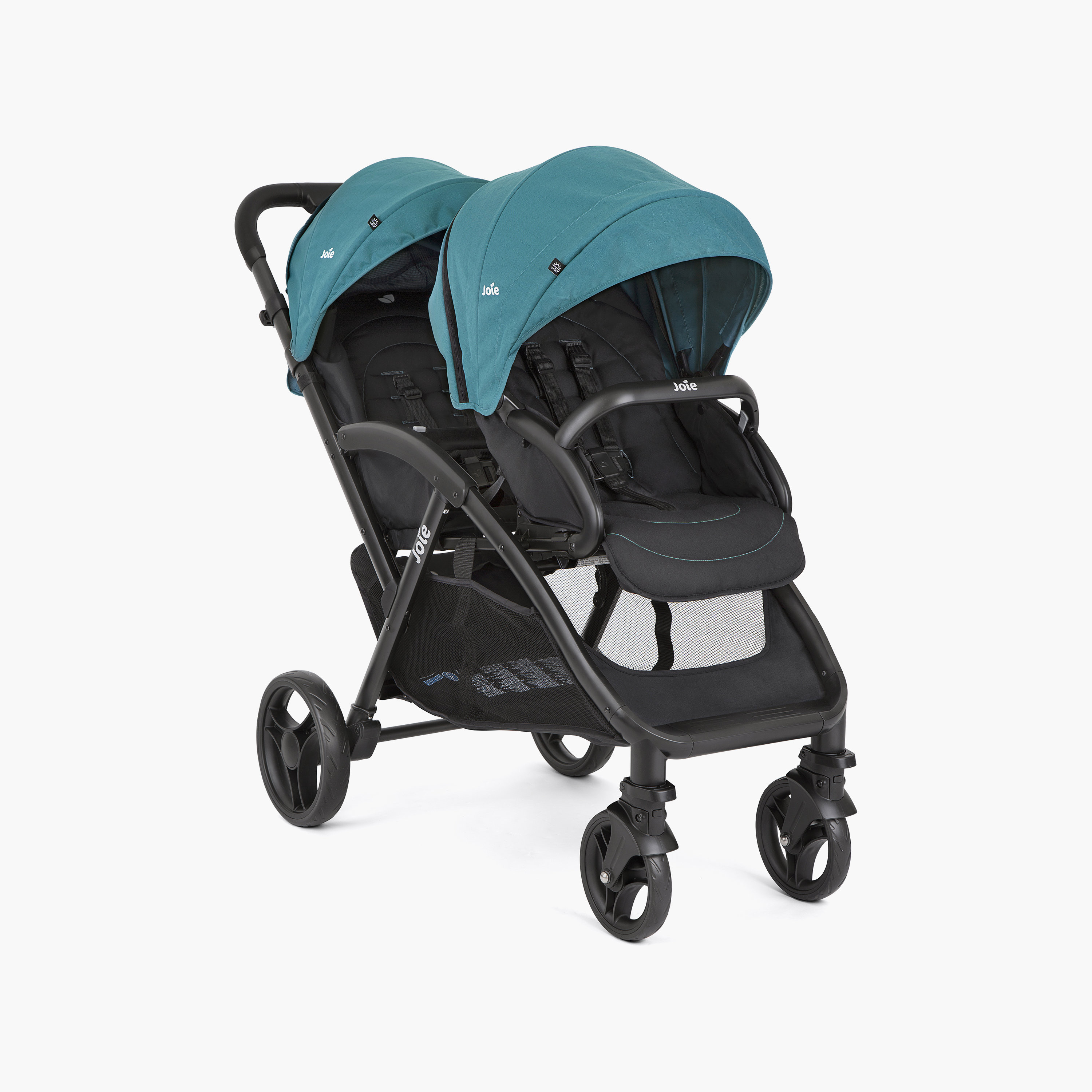 Joie Evalite Double Twin Stroller with Metal Frame and Wheel Lock-baby-gear-strollersandprams-strollers-image-1