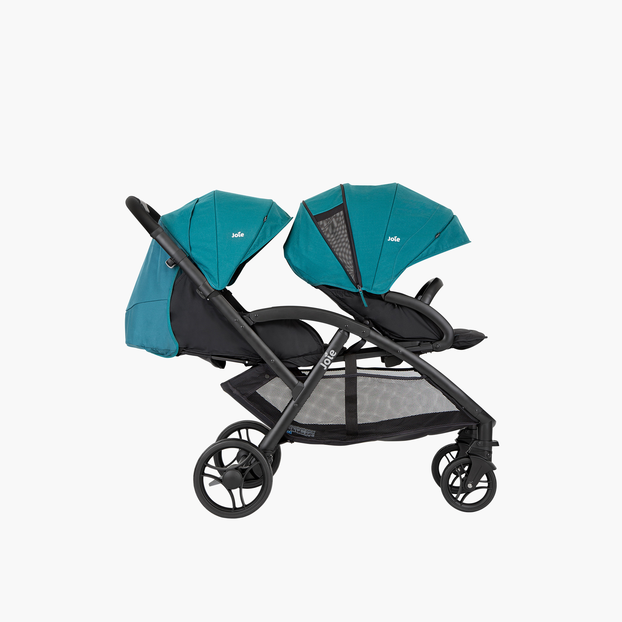 Joie Evalite Double Twin Stroller with Metal Frame and Wheel Lock-baby-gear-strollersandprams-strollers-image-4