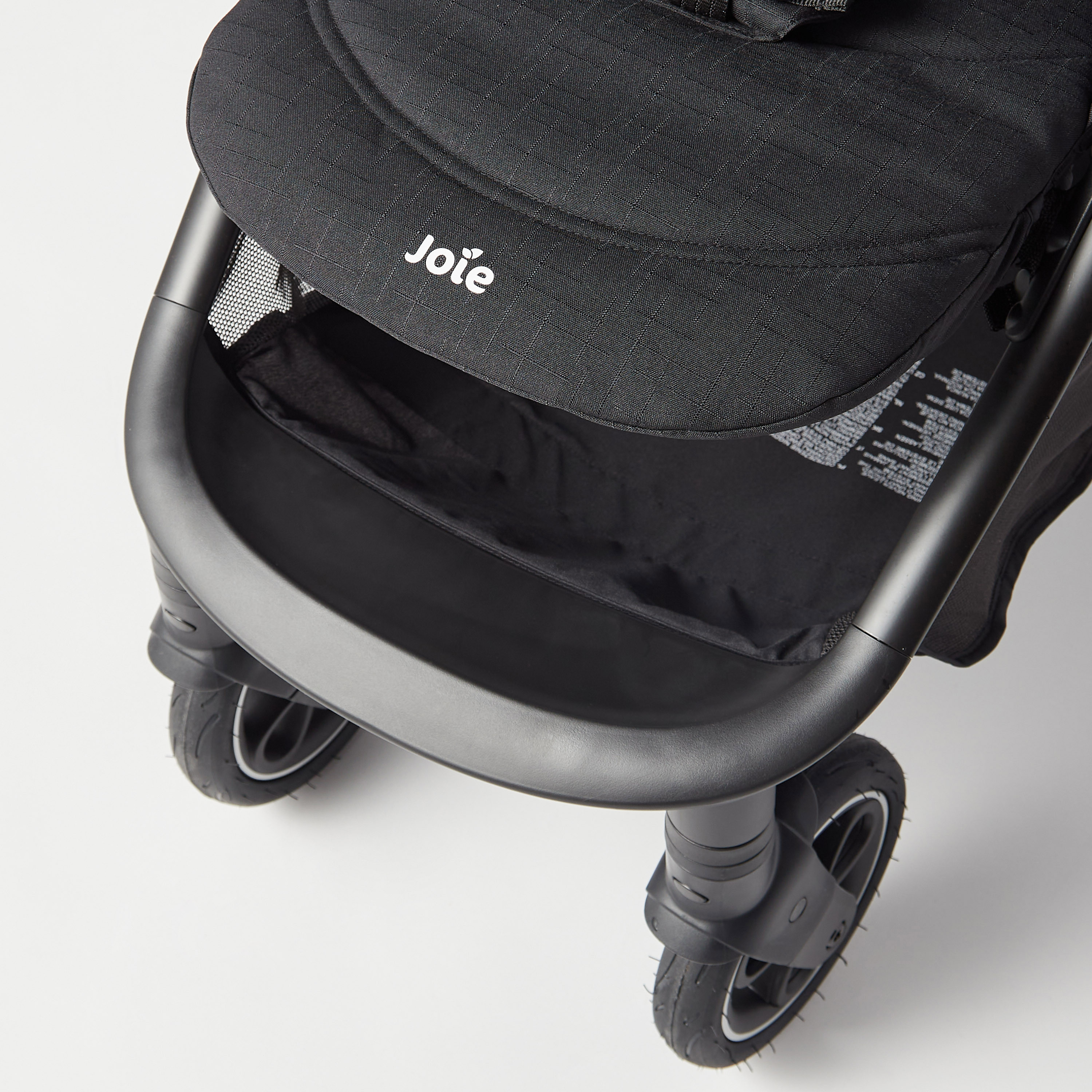 Joie Litetrax Pro Pushchair with Recliner Car Seat - Pebble-baby-gear-strollersandprams-strollers-image-11