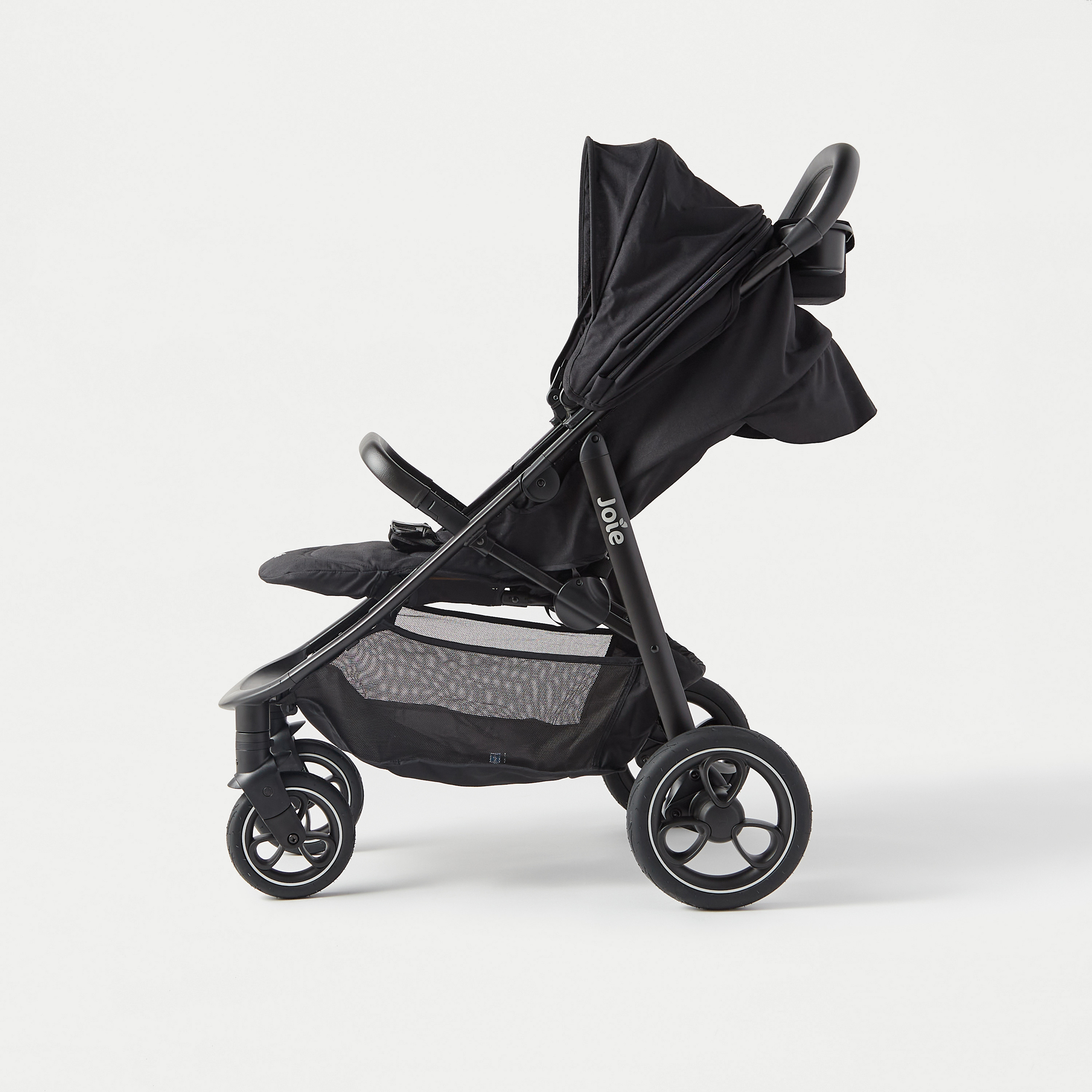 Joie Litetrax Pro Pushchair with Recliner Car Seat - Pebble-baby-gear-strollersandprams-strollers-image-6